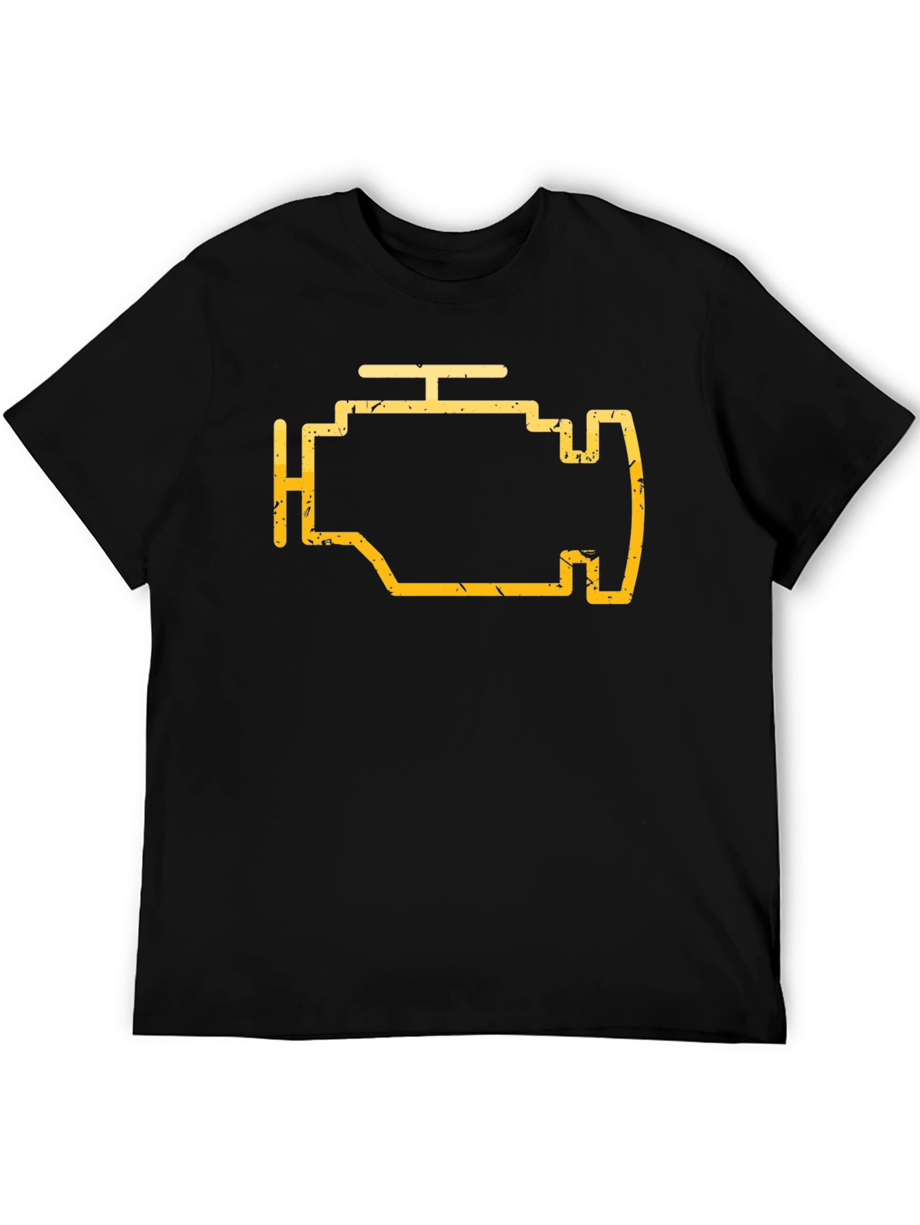 Check Engine Light Graphic Tee - Mechanic Shirt