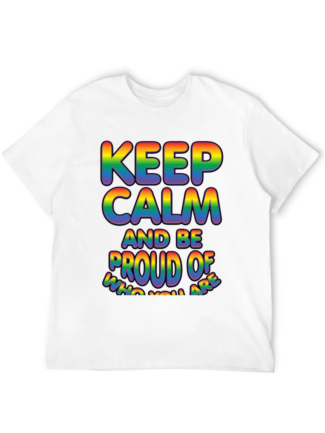 Pride Rainbow Graphic T-Shirt