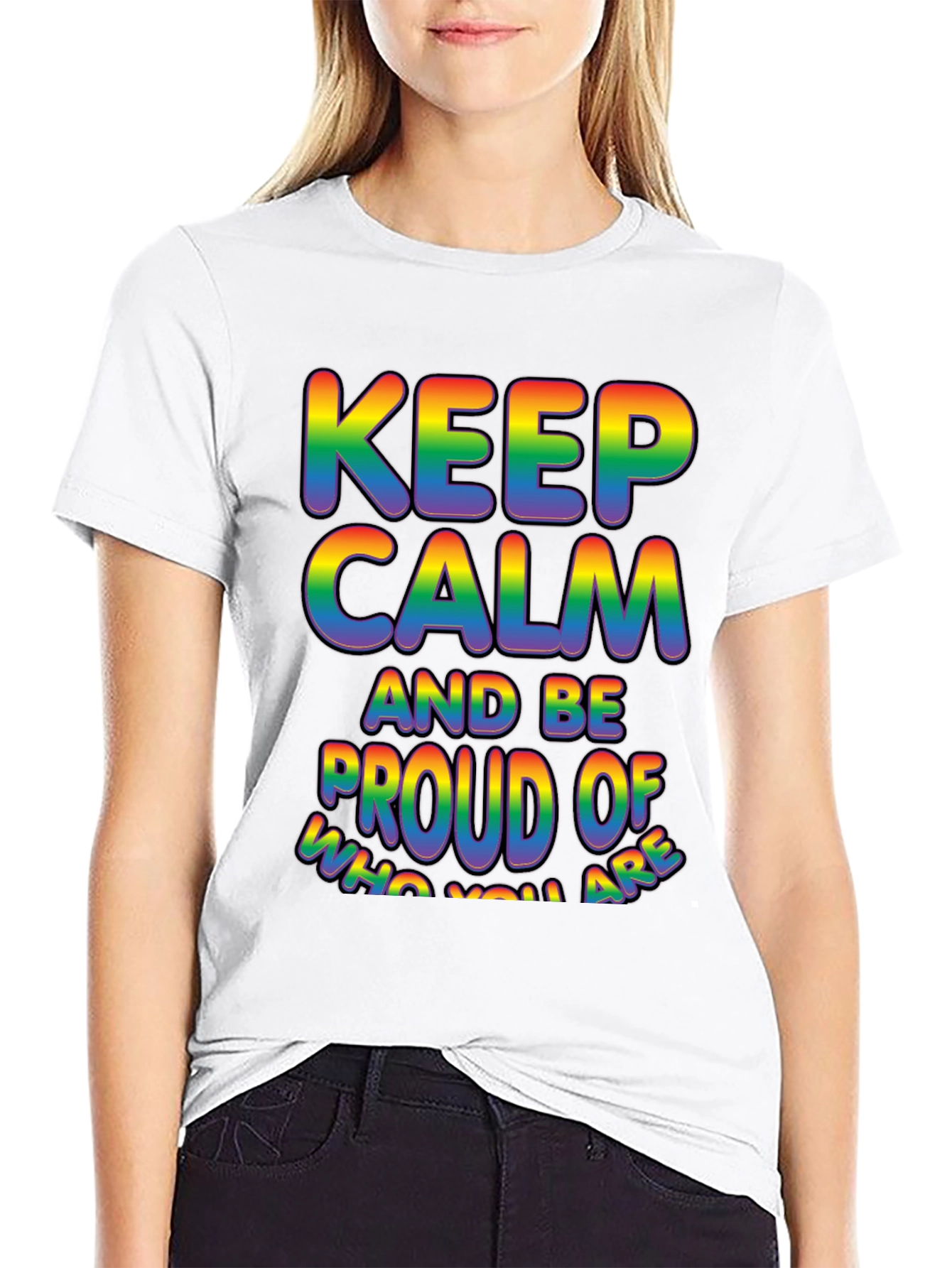 Pride Rainbow Graphic T-Shirt