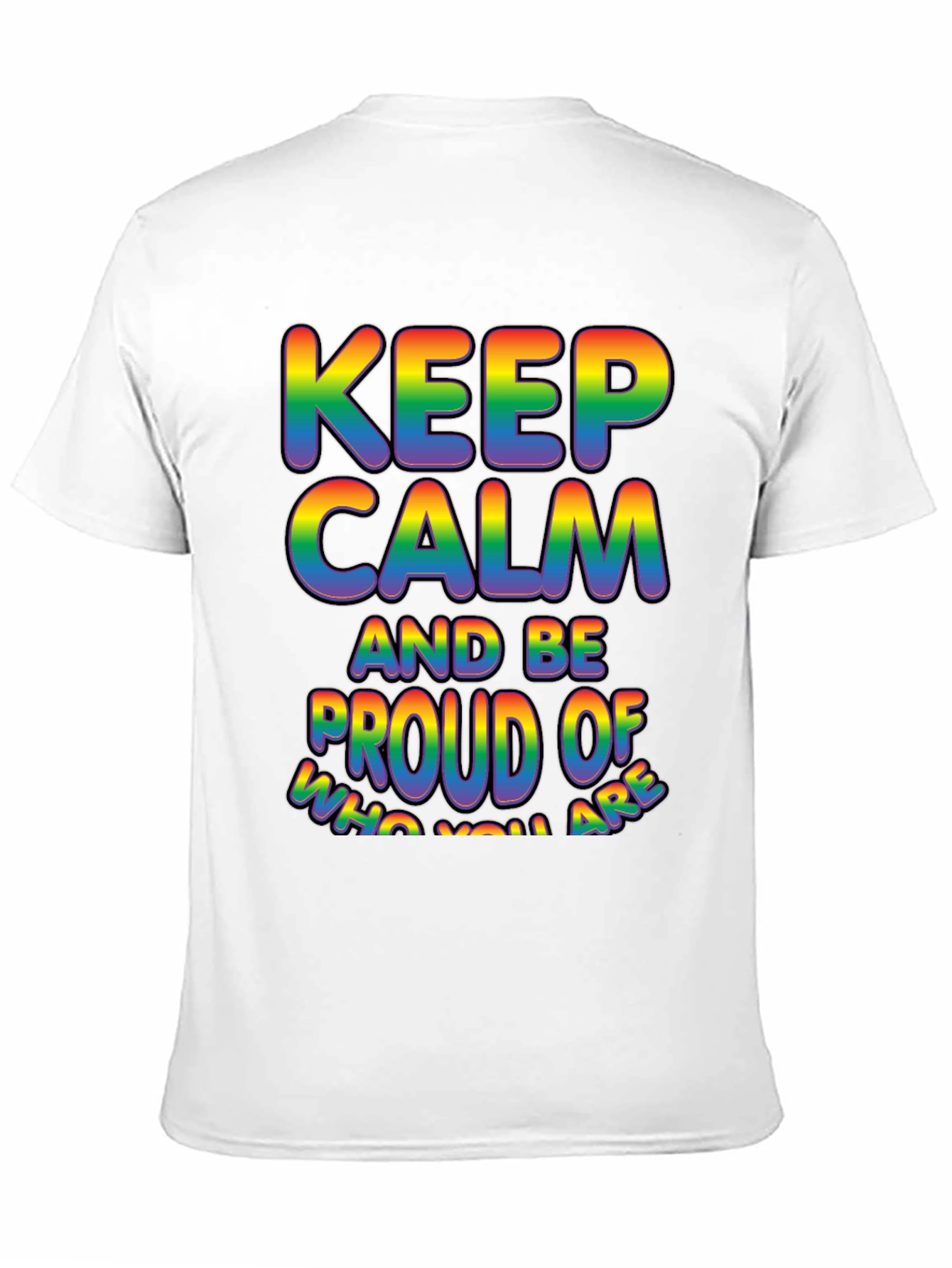 Pride Rainbow Graphic T-Shirt