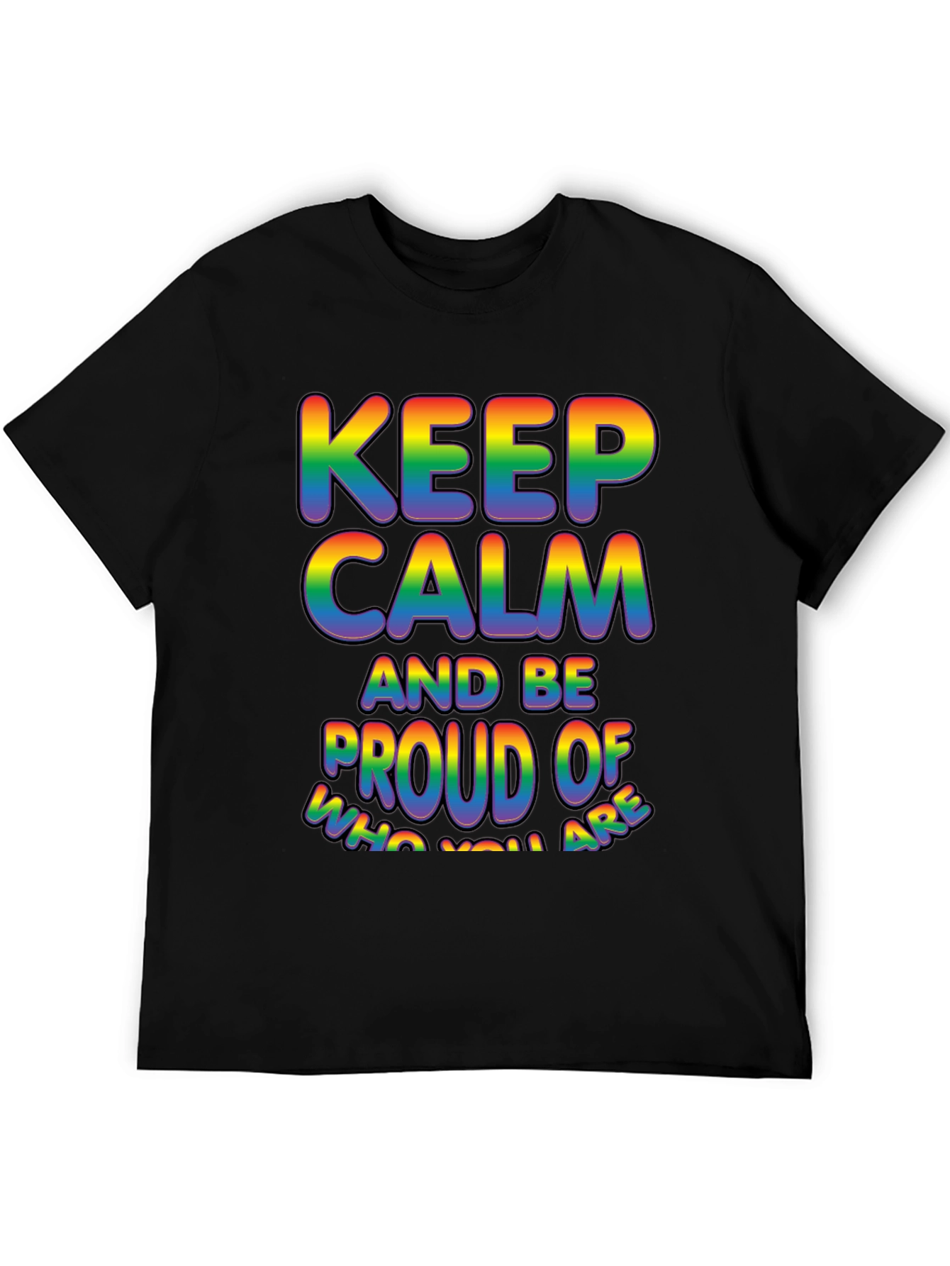 Pride Rainbow Graphic T-Shirt