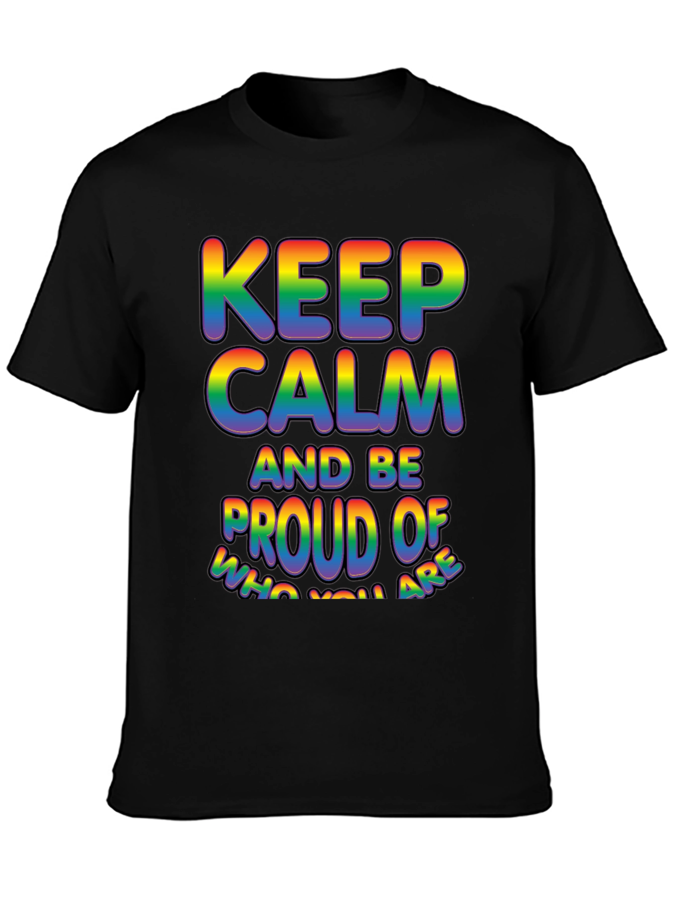 Pride Rainbow Graphic T-Shirt