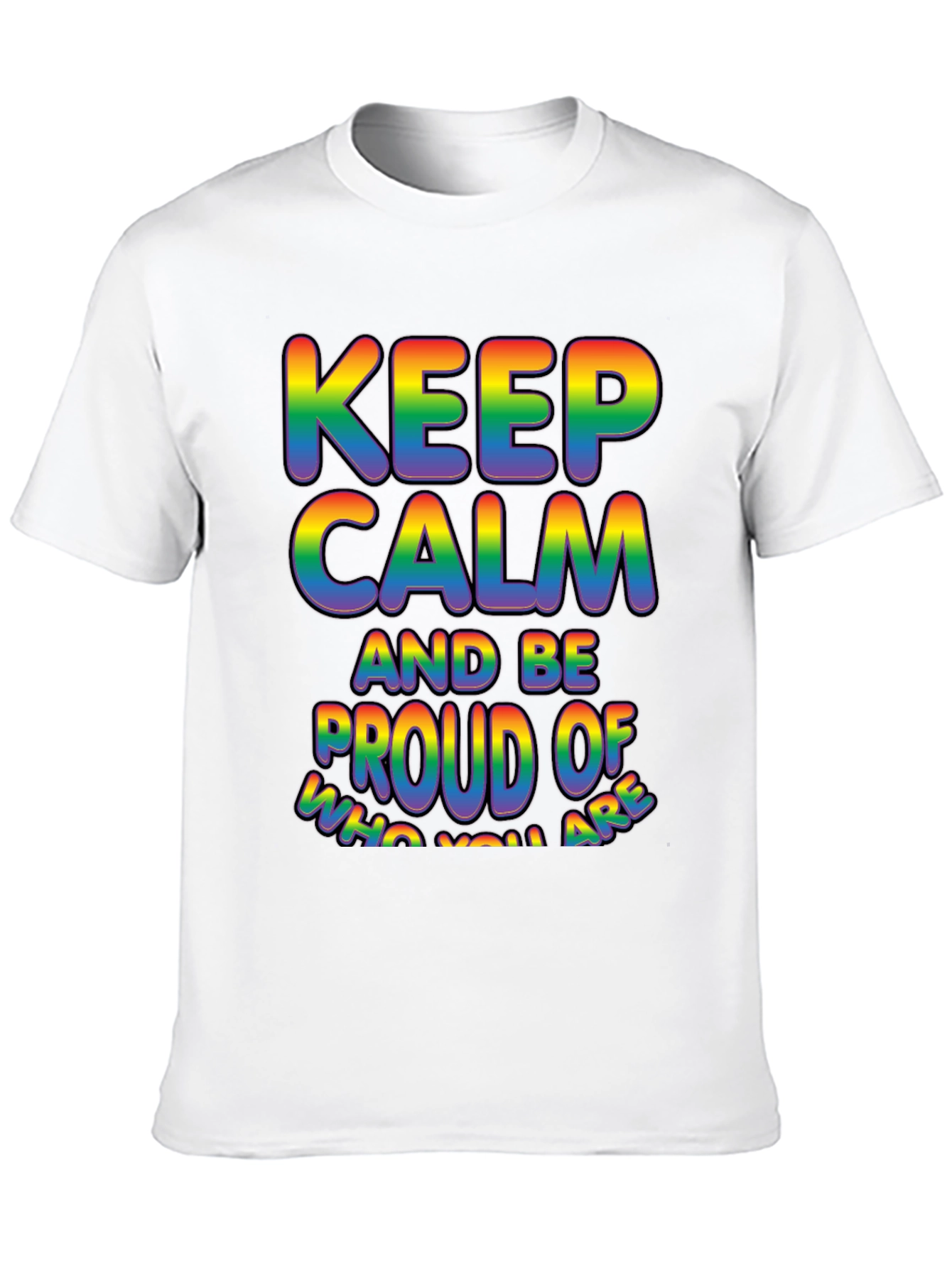 Pride Rainbow Graphic T-Shirt