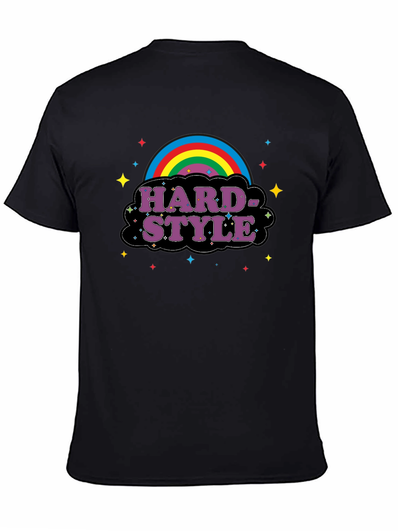 Hardstyle Rainbow Graphic T-Shirt