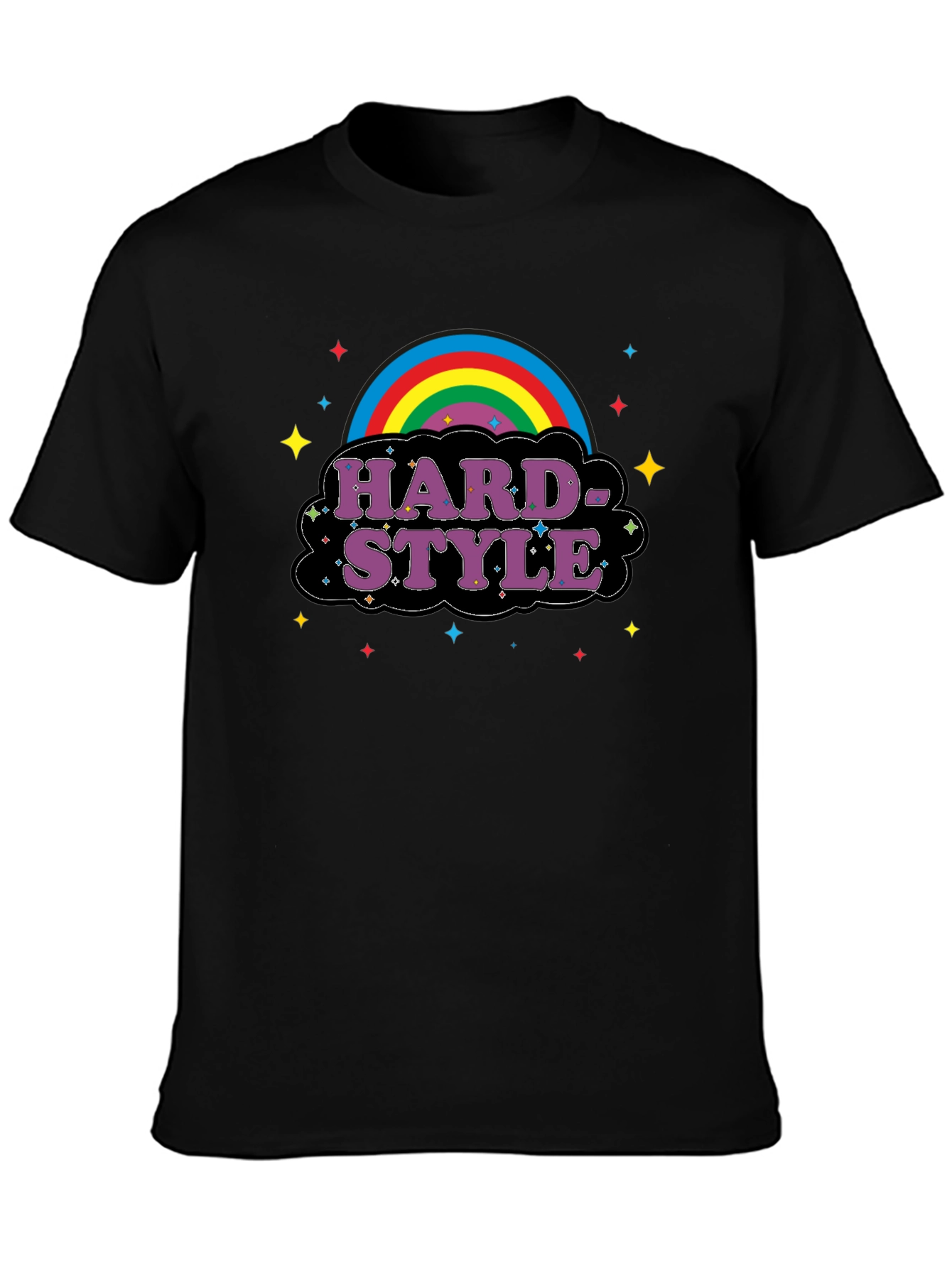 Hardstyle Rainbow Graphic T-Shirt