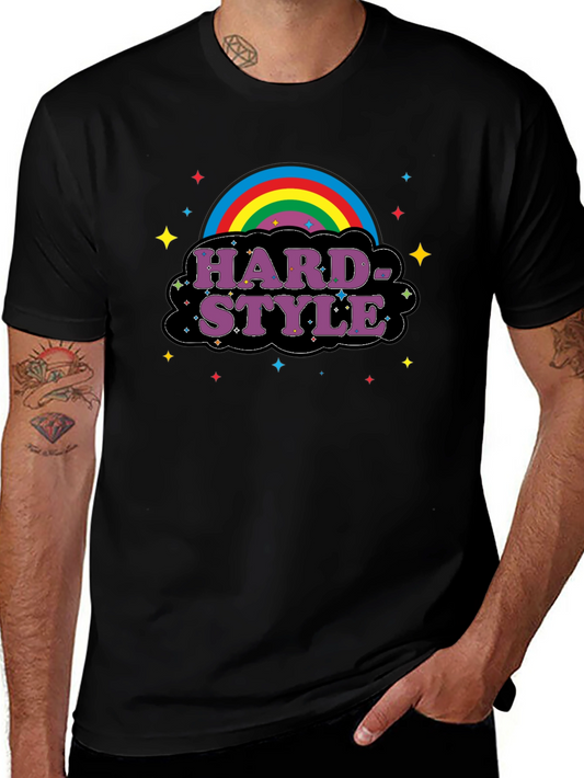 Hardstyle Rainbow Graphic T-Shirt