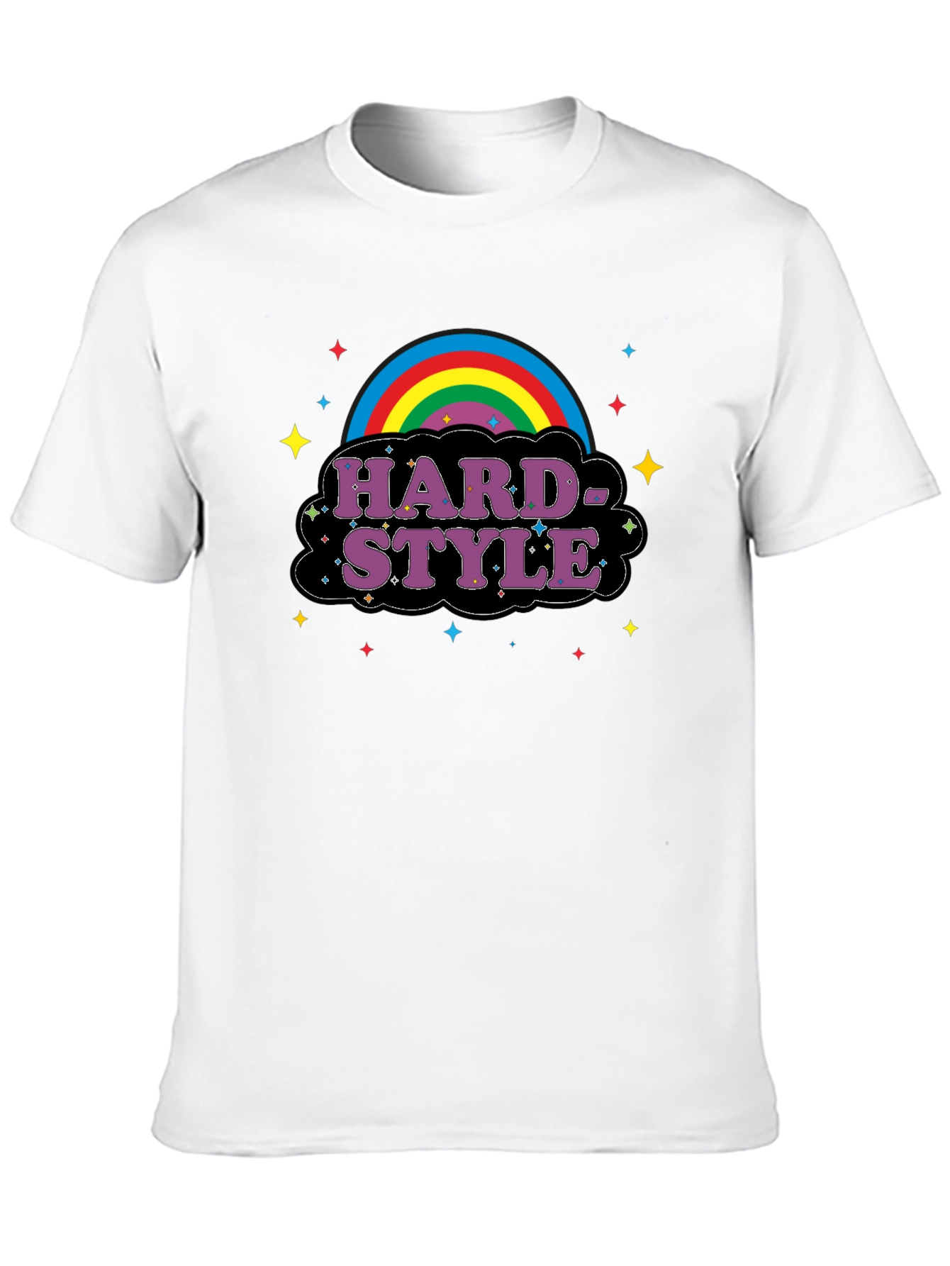 Hardstyle Rainbow Graphic T-Shirt