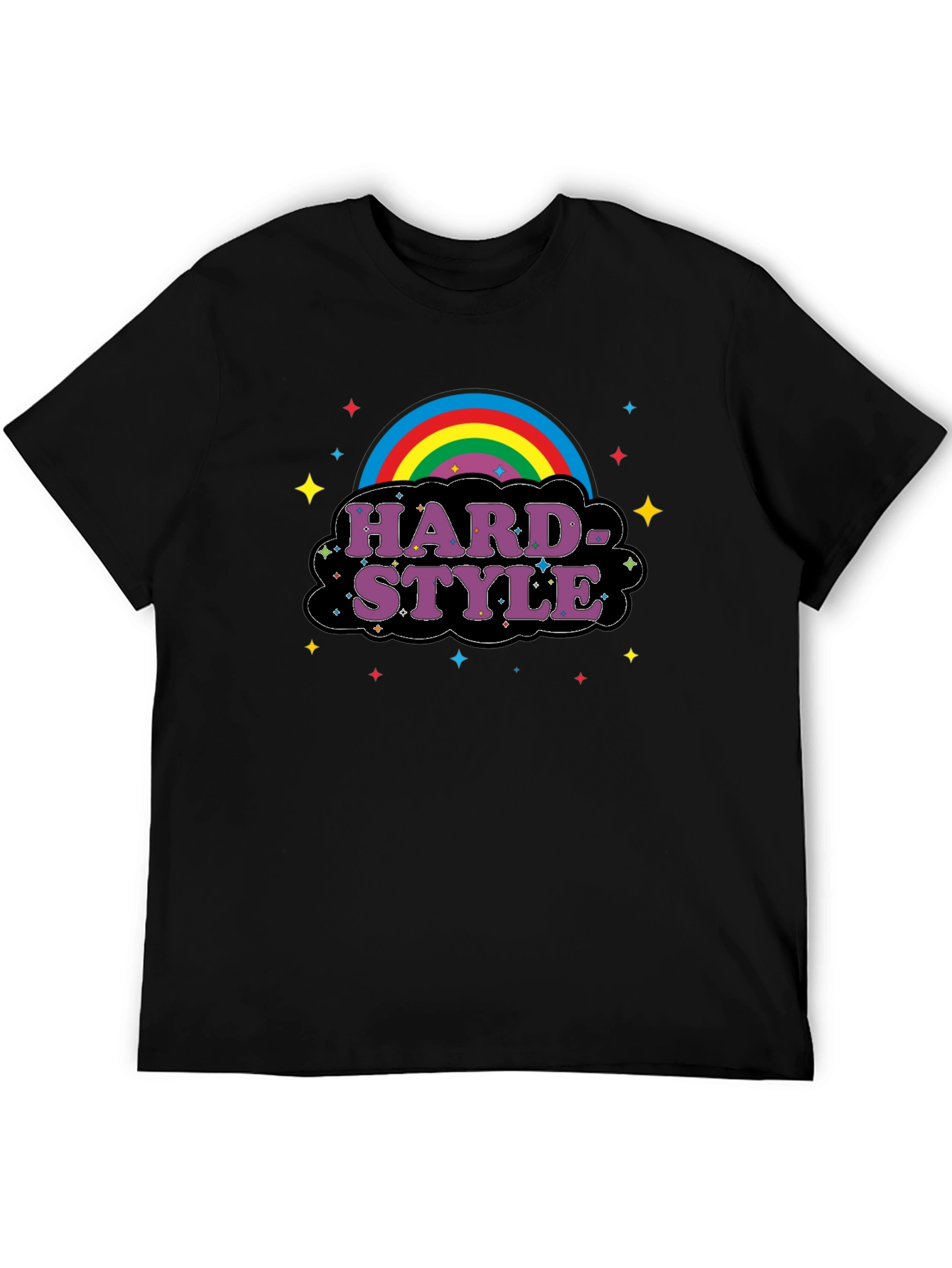 Hardstyle Rainbow Graphic T-Shirt