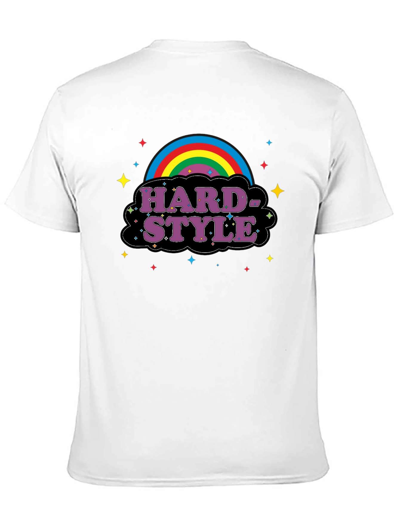 Hardstyle Rainbow Graphic T-Shirt