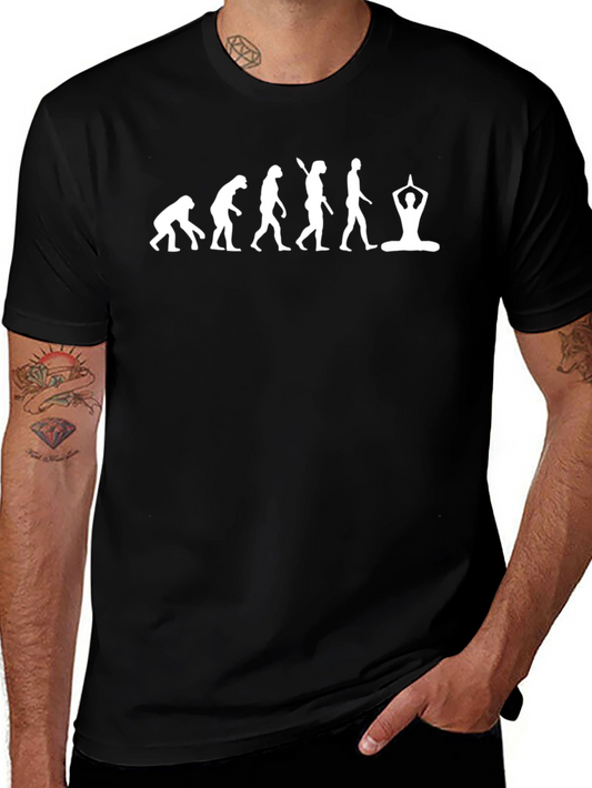 Evolution Yoga T-Shirt - Unisex Graphic Tee