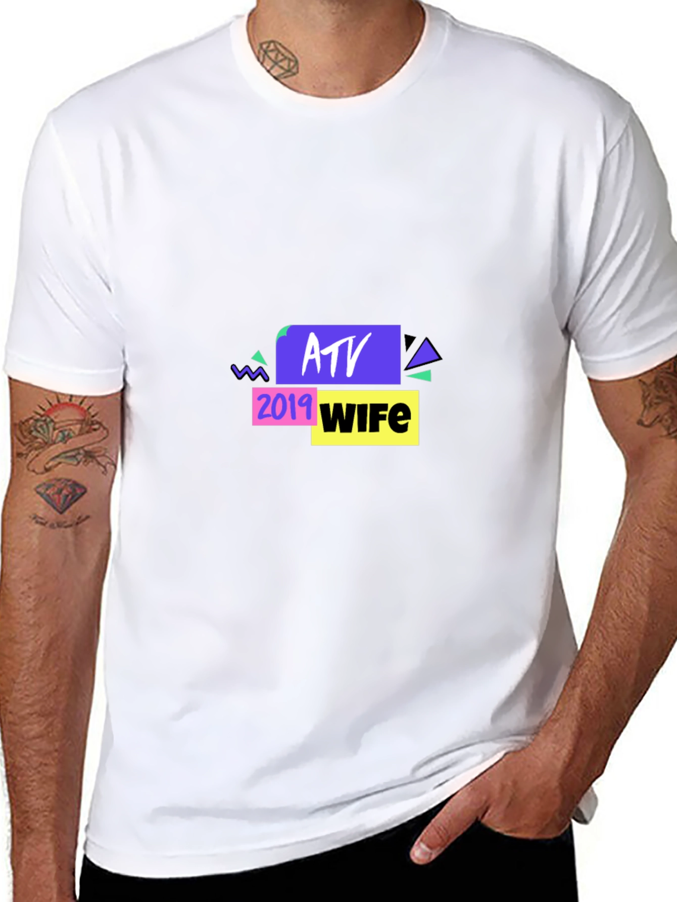 ATV 2019 Wife Graphic Tee - Novelty Design