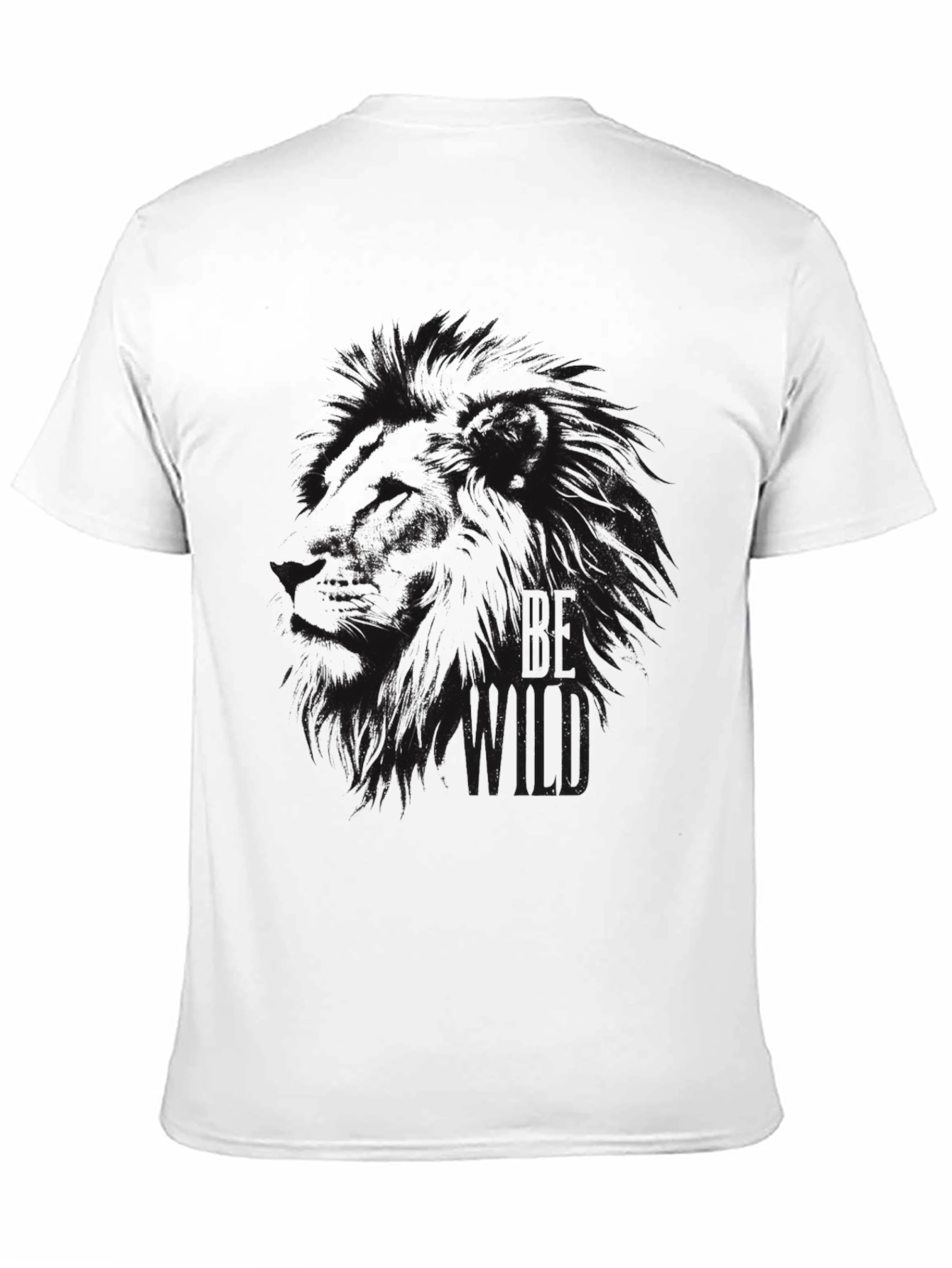 Black Lion Graphic Tee - Be Wild