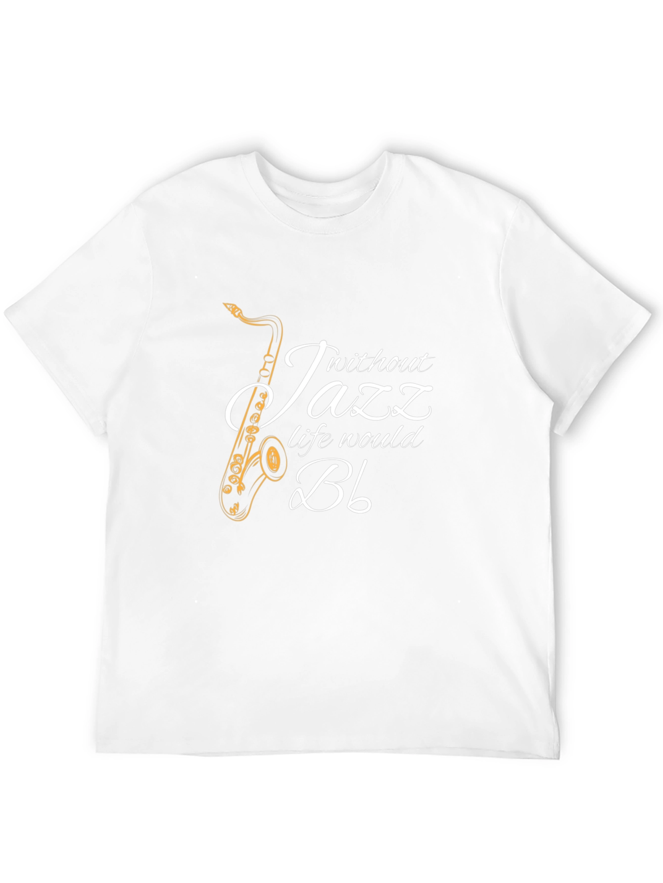 Without Jazz Life Would Bb - Black T-Shirt