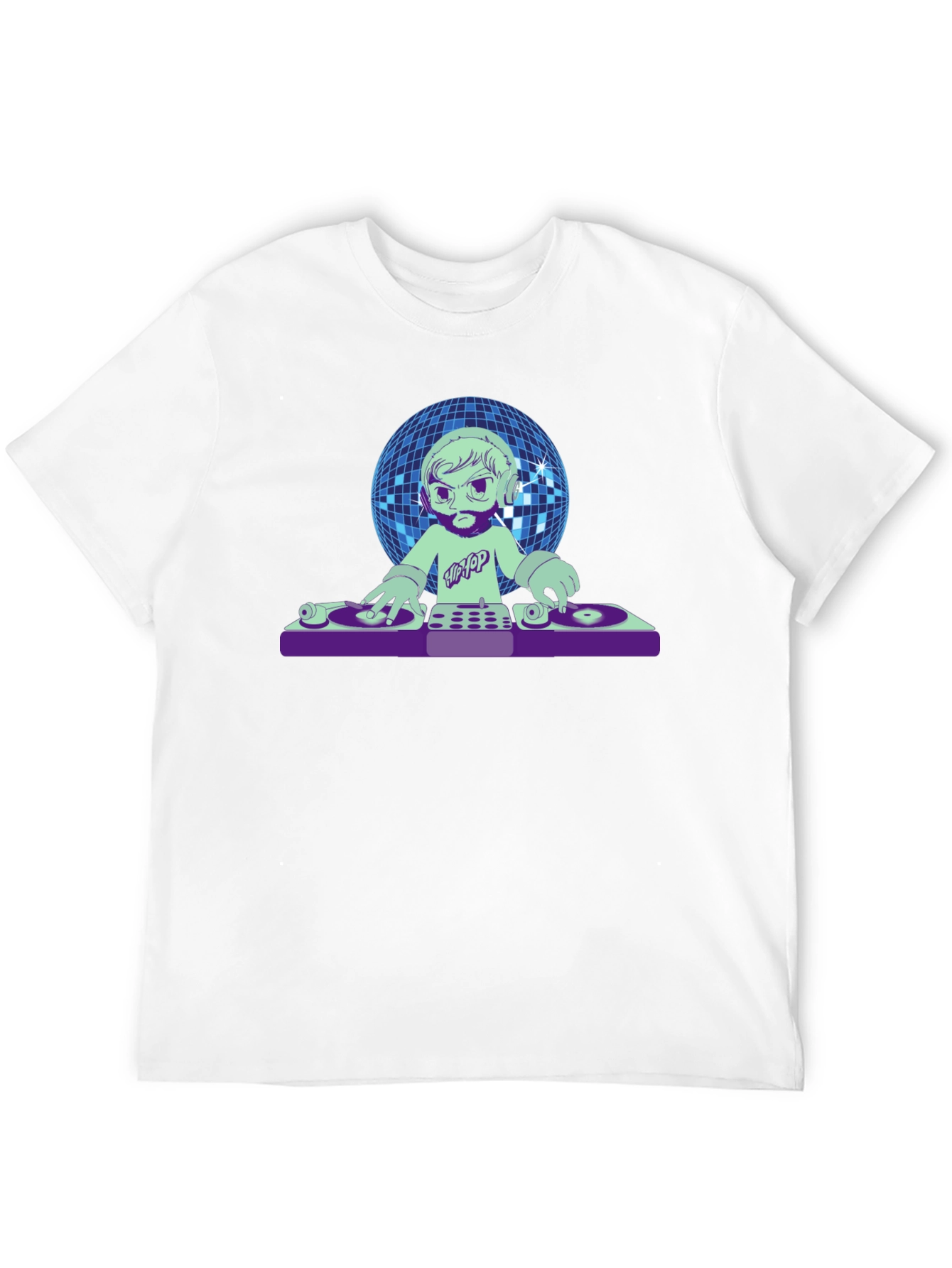 DJ Graphic Tee - Hip Hop Style