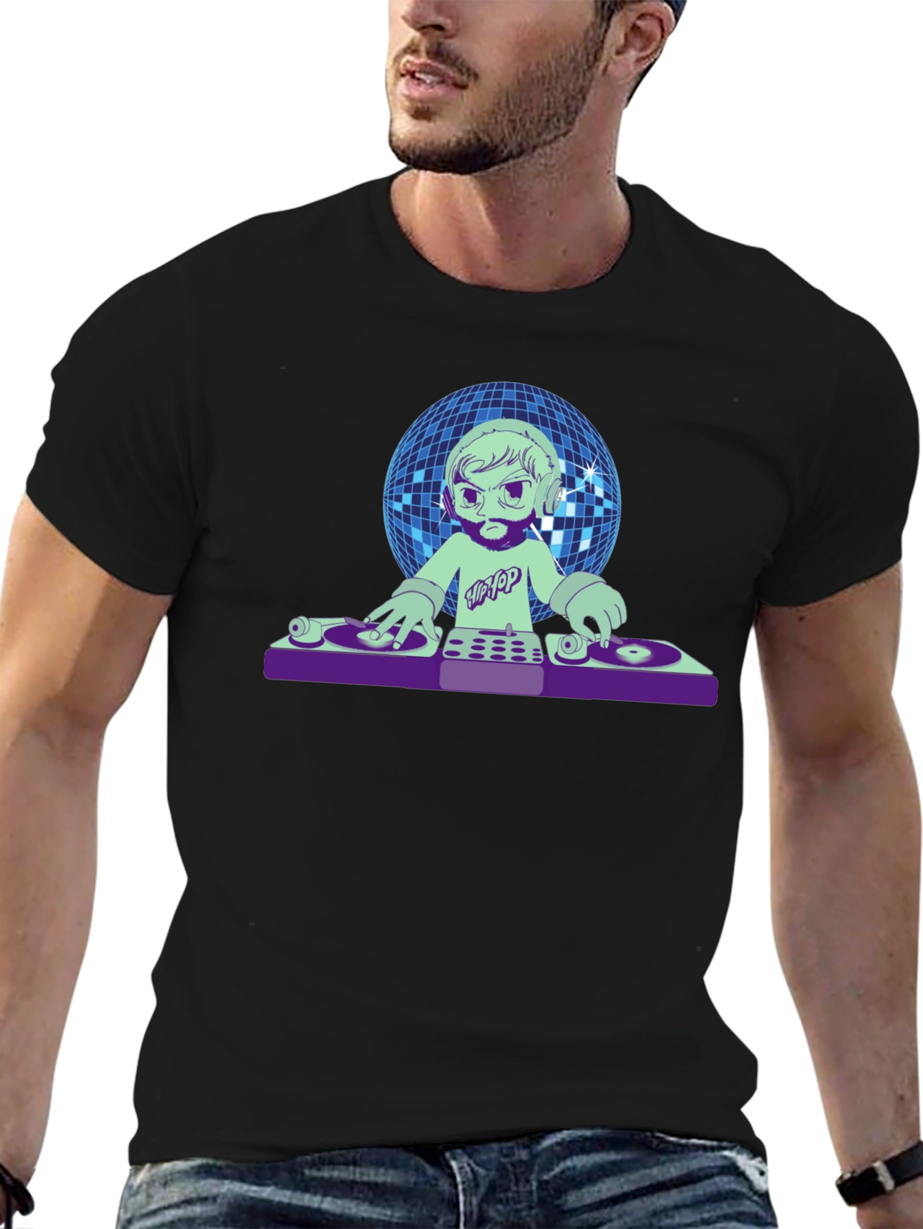 DJ Graphic Tee - Hip Hop Style
