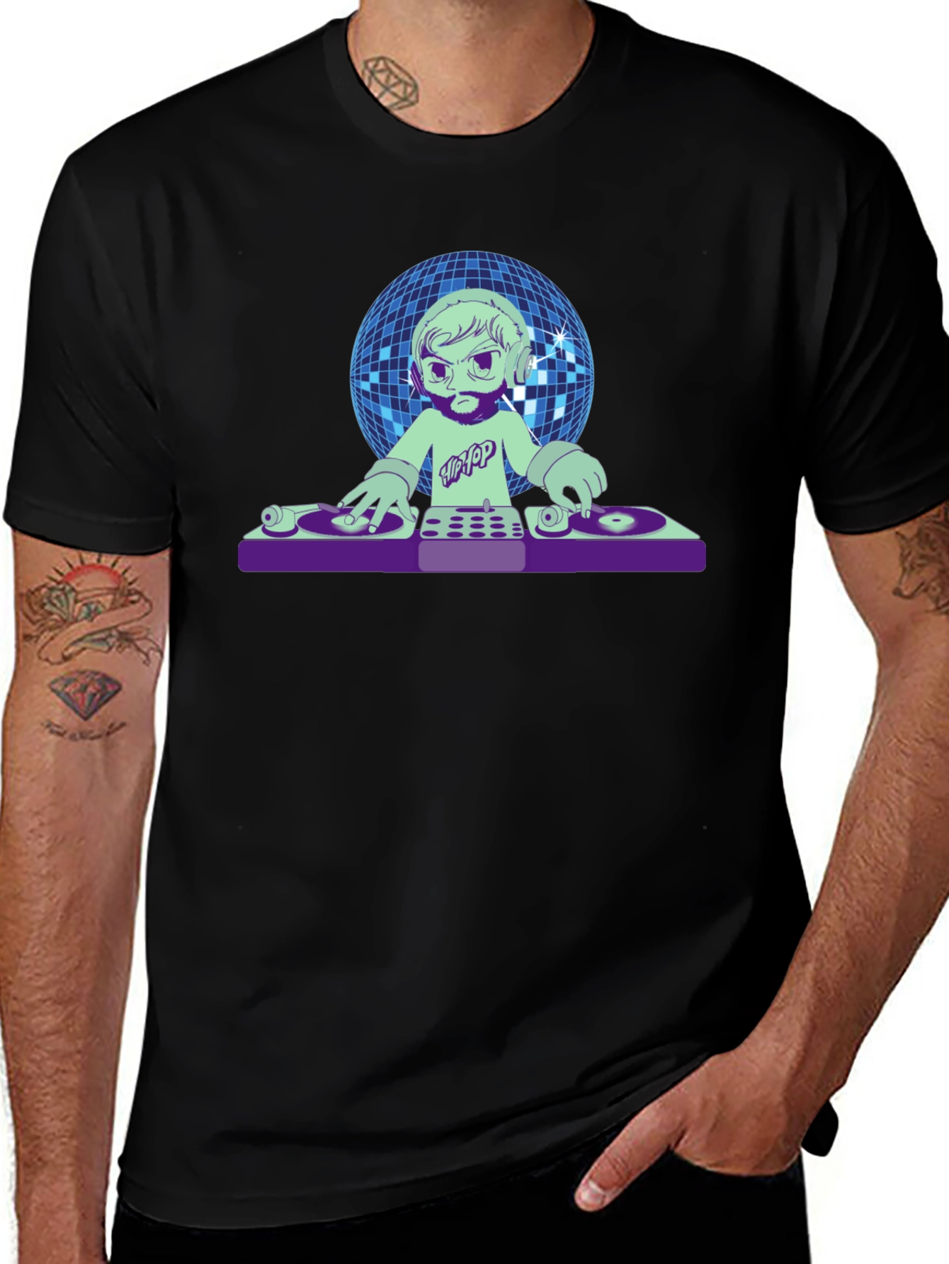 DJ Graphic Tee - Hip Hop Style