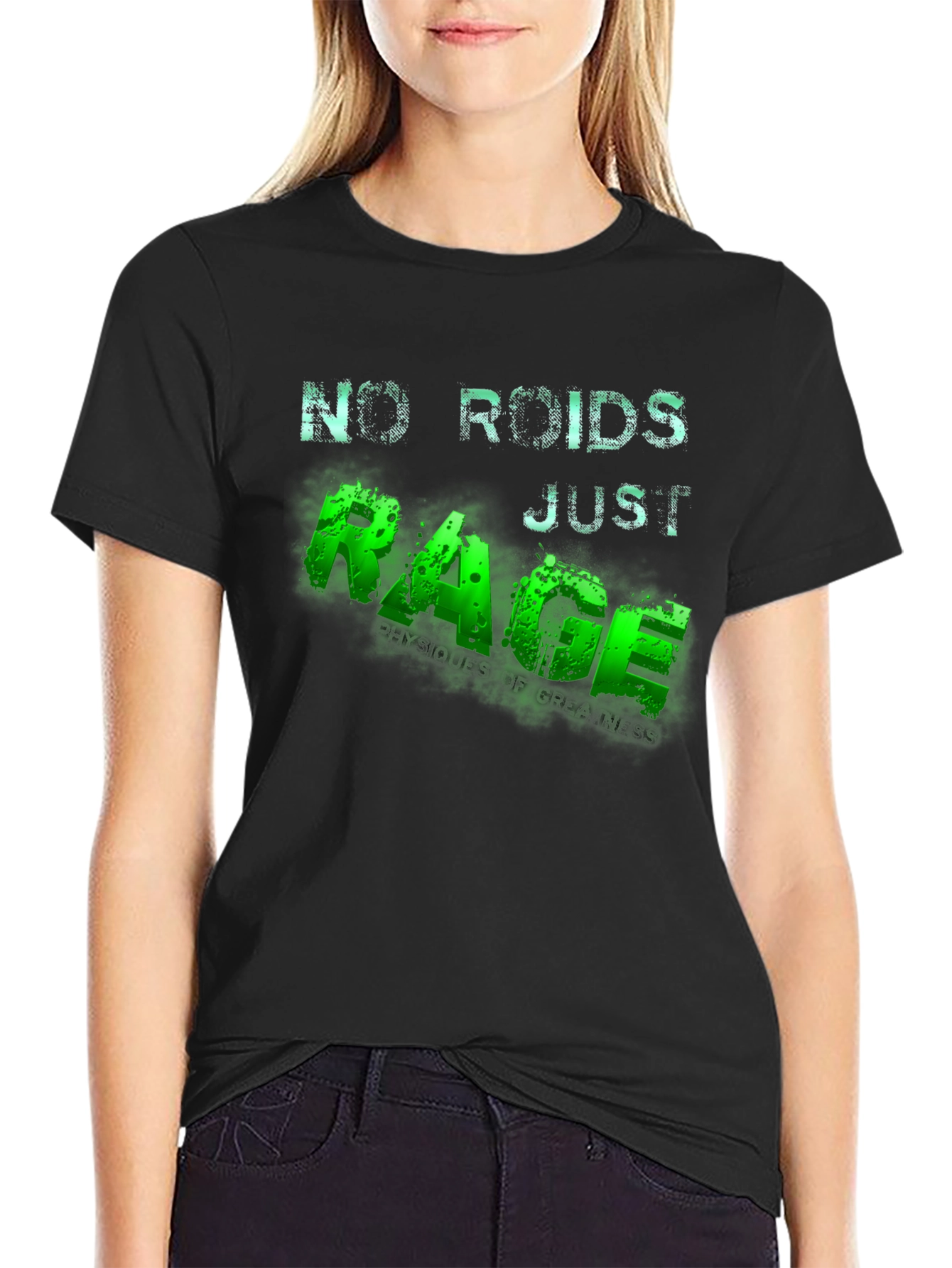 No Roids Just Rage Mens T-Shirt