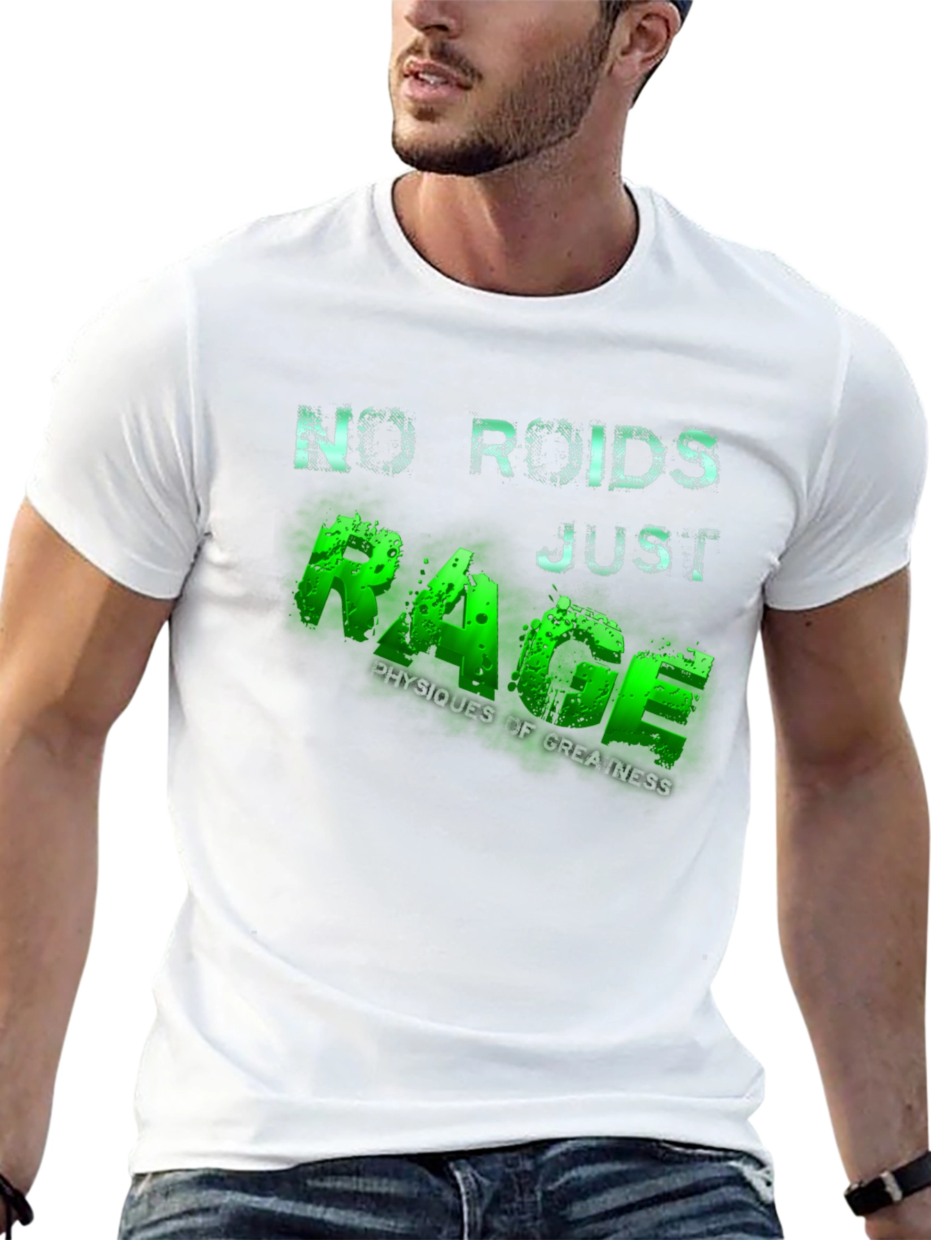 No Roids Just Rage Mens T-Shirt