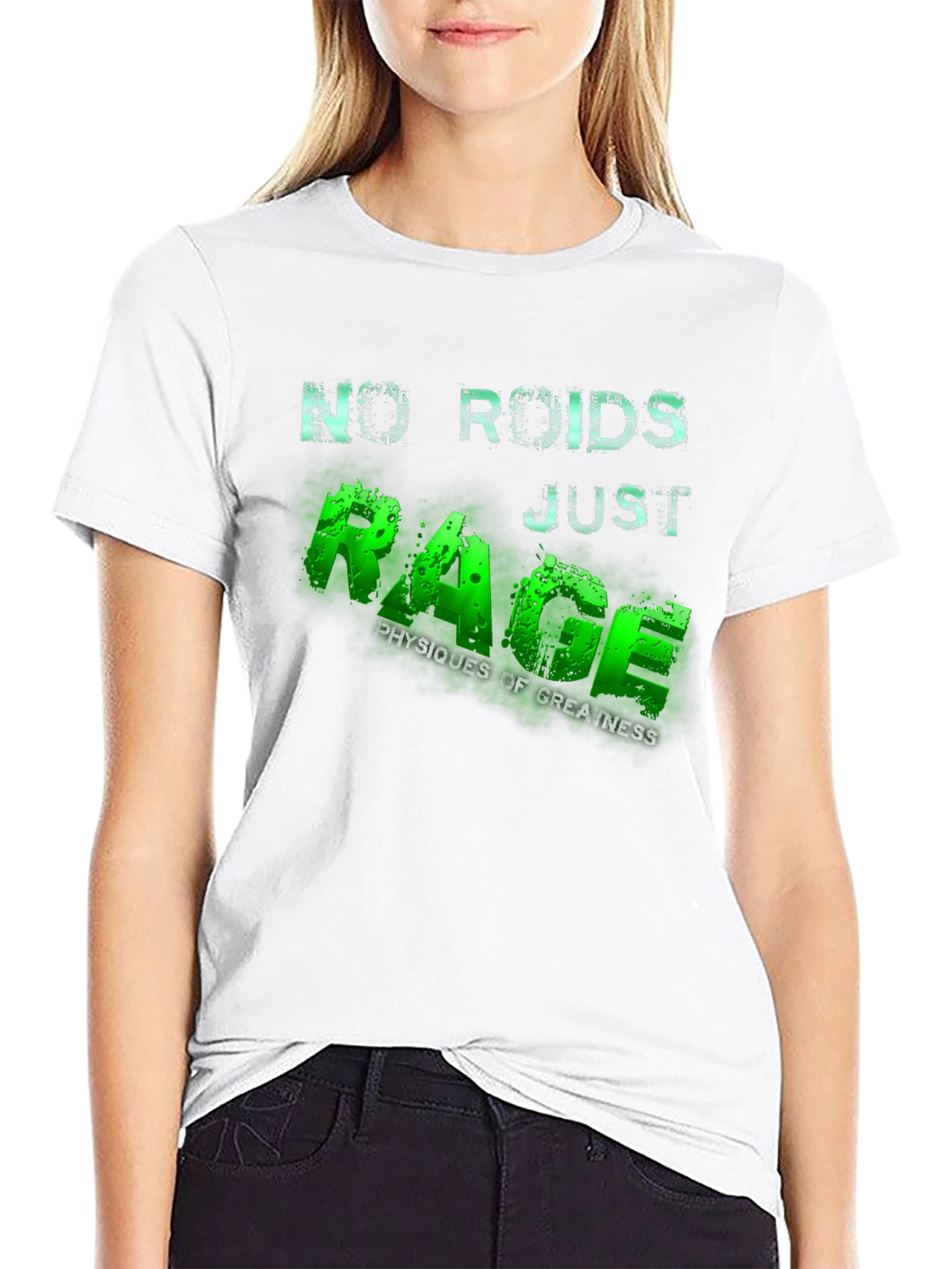 No Roids Just Rage Mens T-Shirt