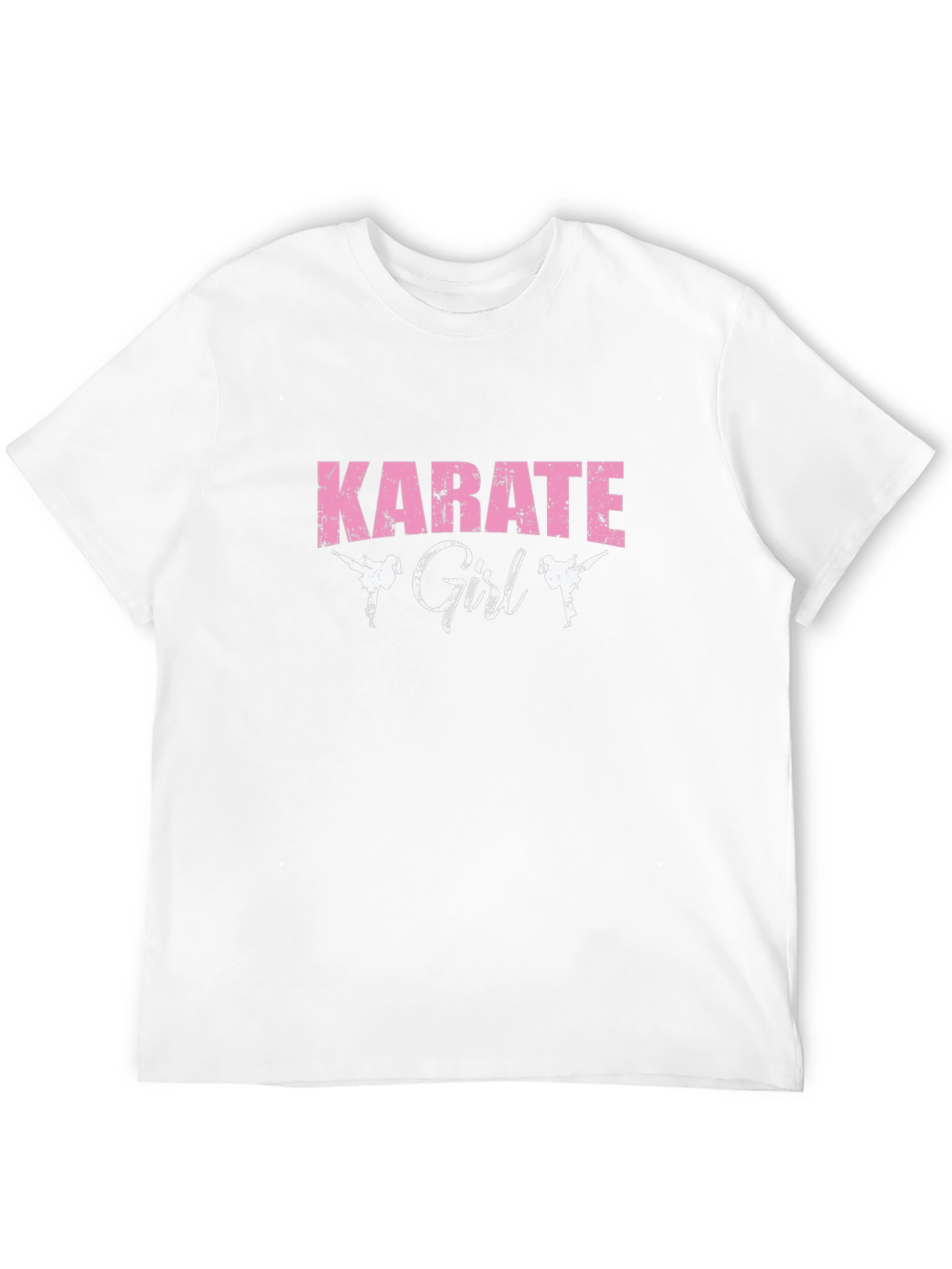 Karate Girl Graphic Tee - Black