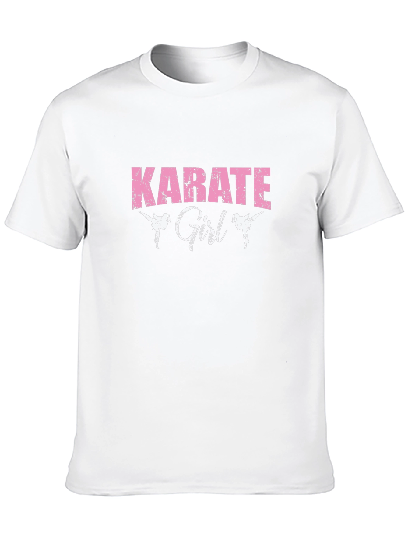 Karate Girl Graphic Tee - Black