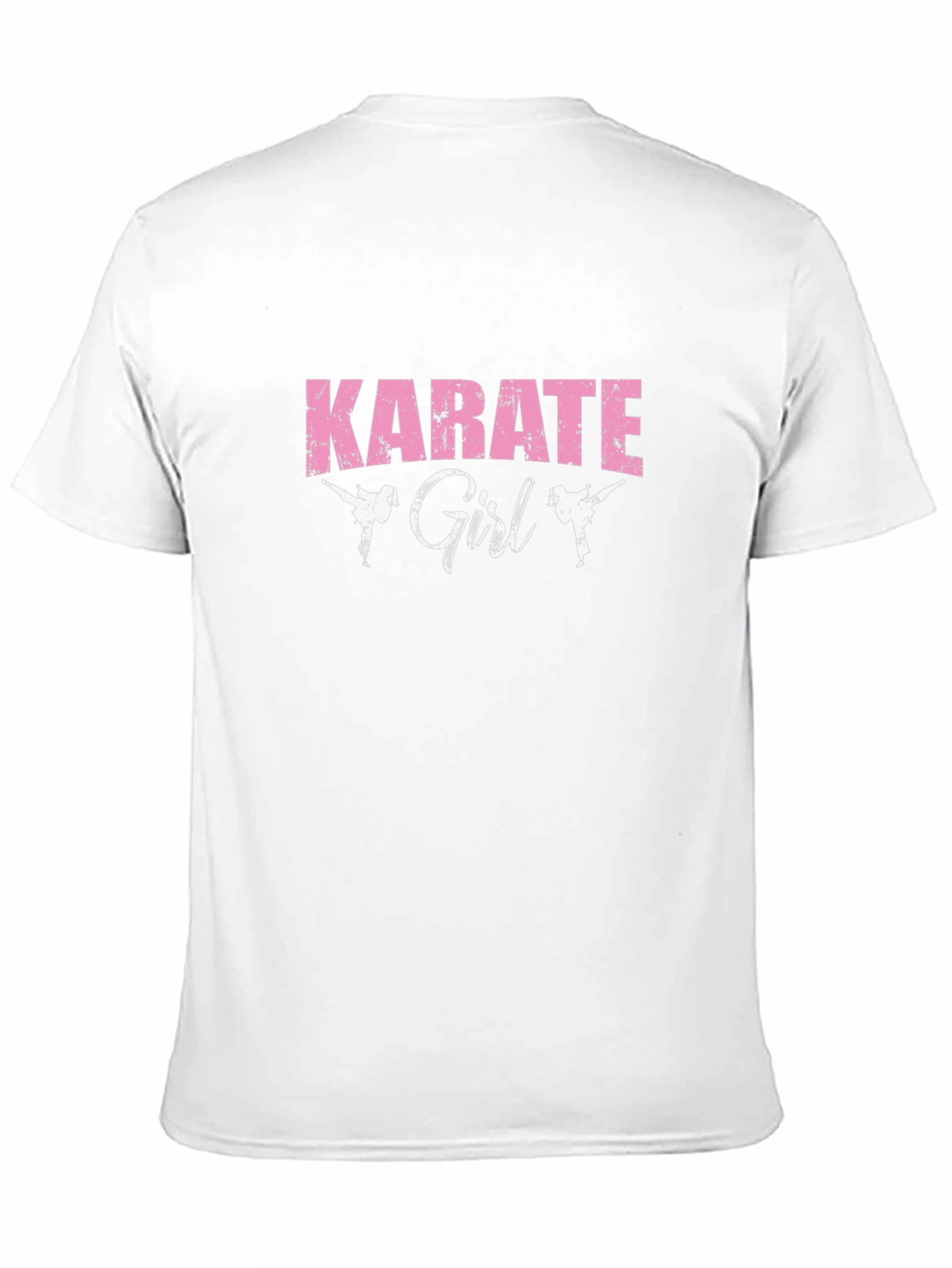 Karate Girl Graphic Tee - Black