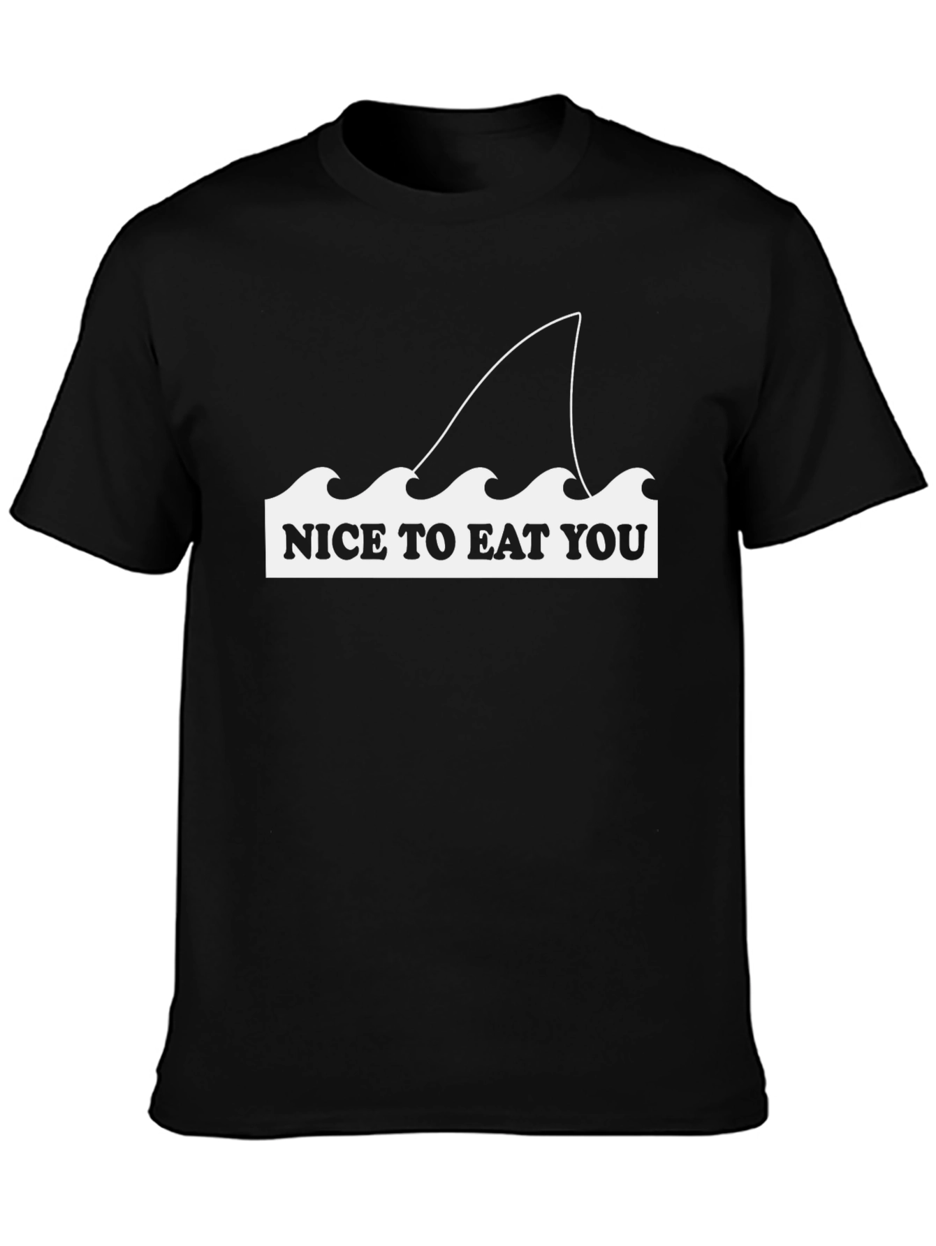 Nice To Eat You Shark Graphic T-Shirt