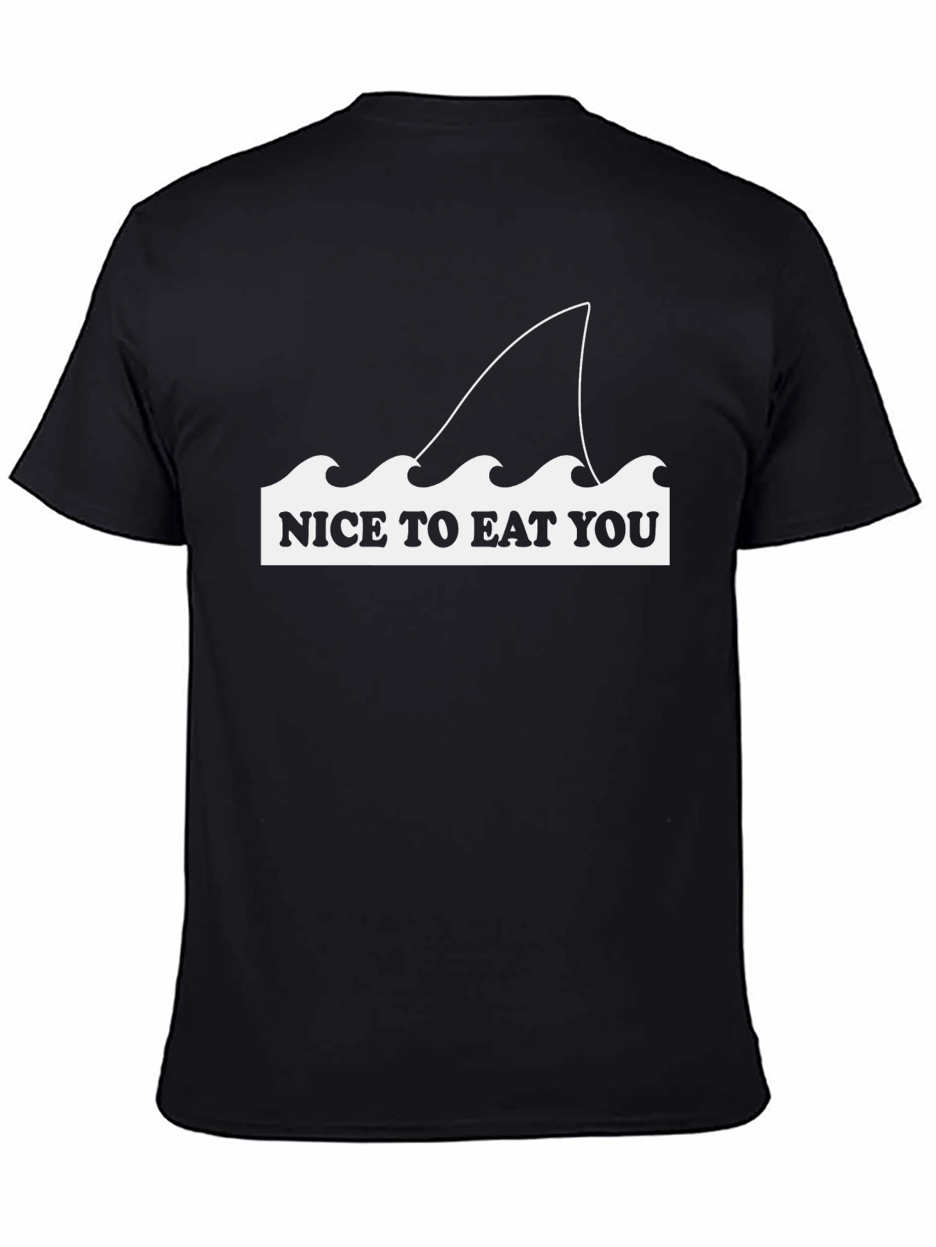 Nice To Eat You Shark Graphic T-Shirt