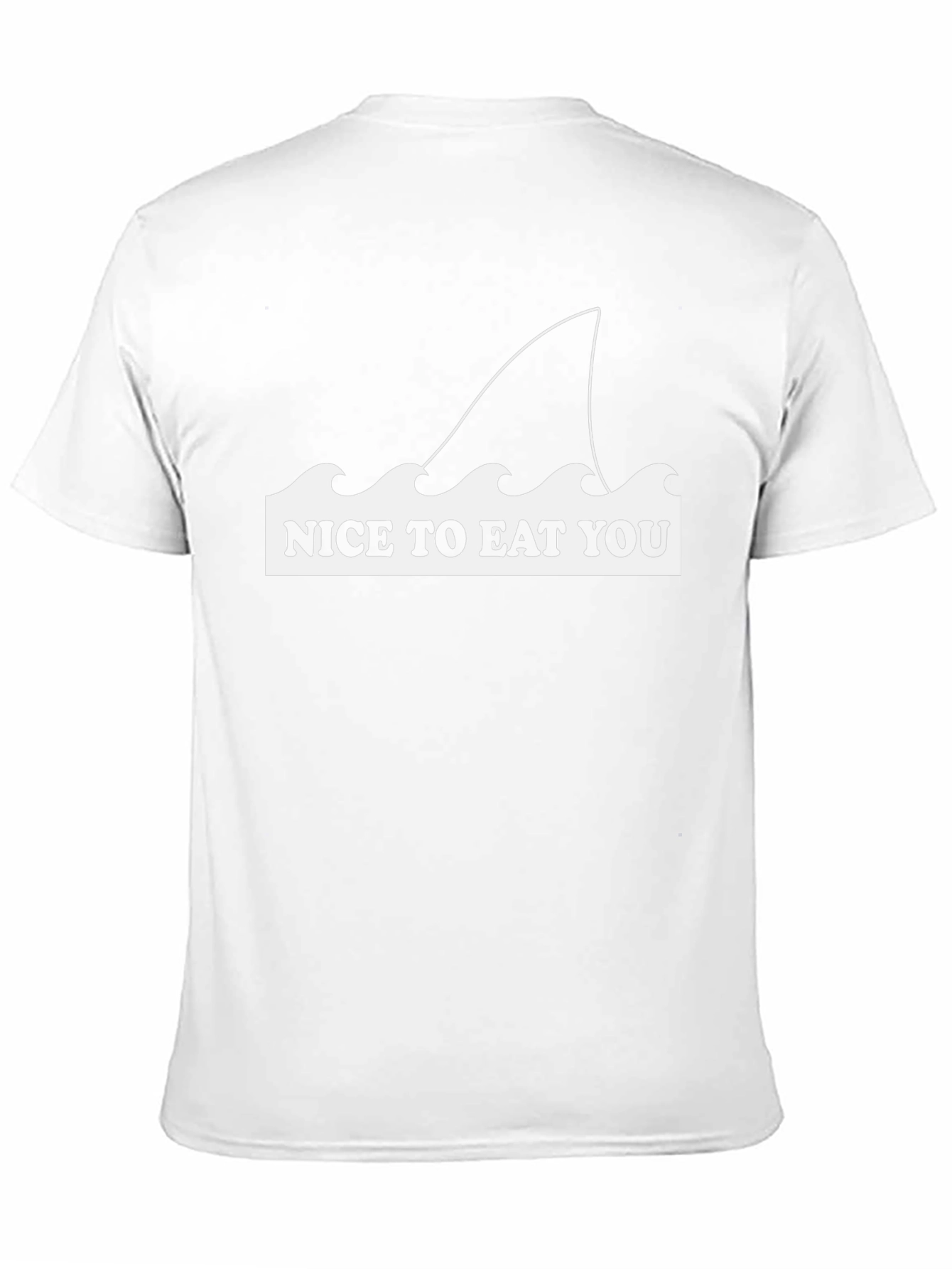 Nice To Eat You Shark Graphic T-Shirt