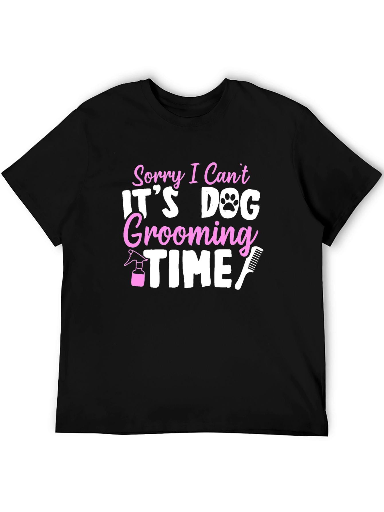 Dog Grooming Time Graphic Tee