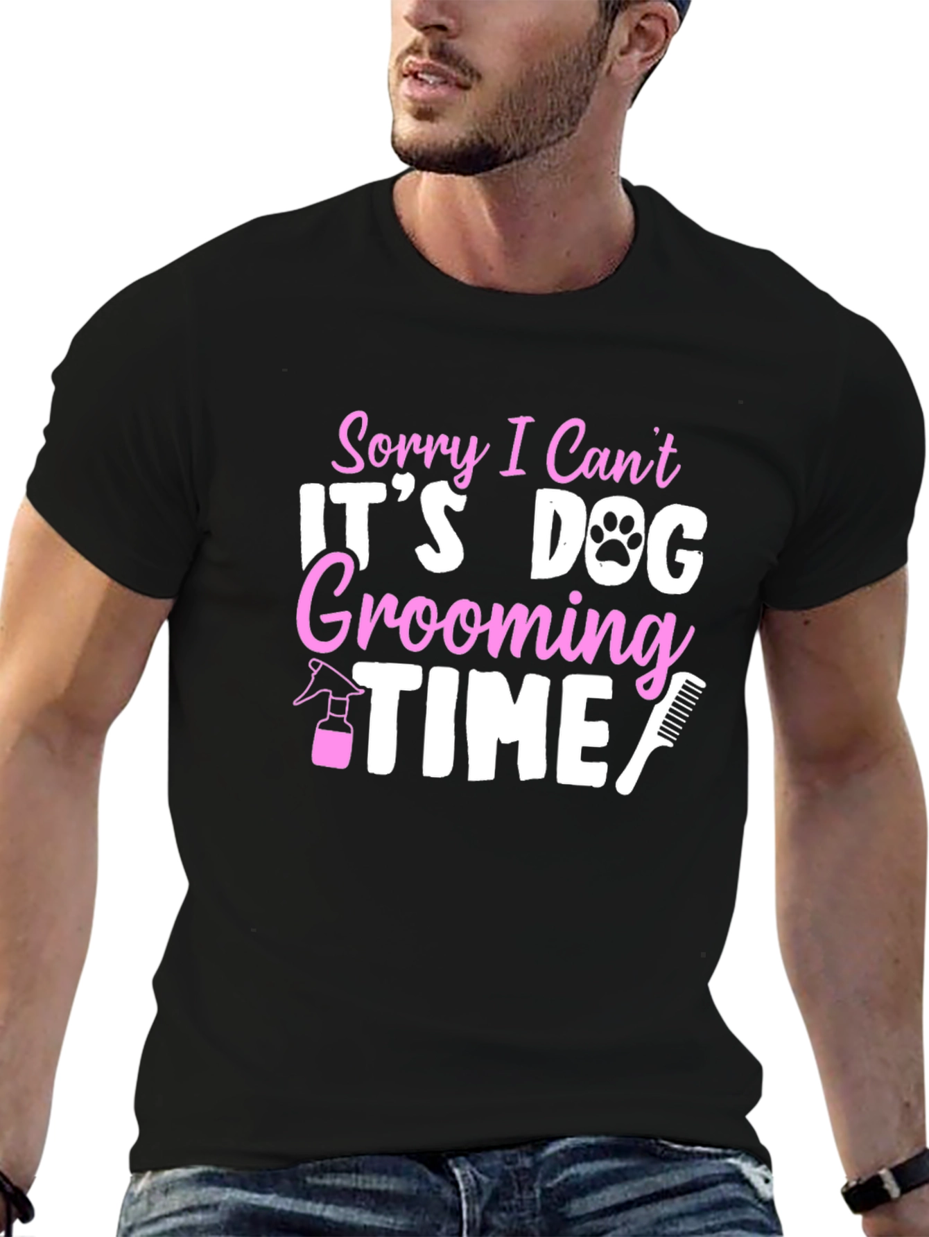 Dog Grooming Time Graphic Tee