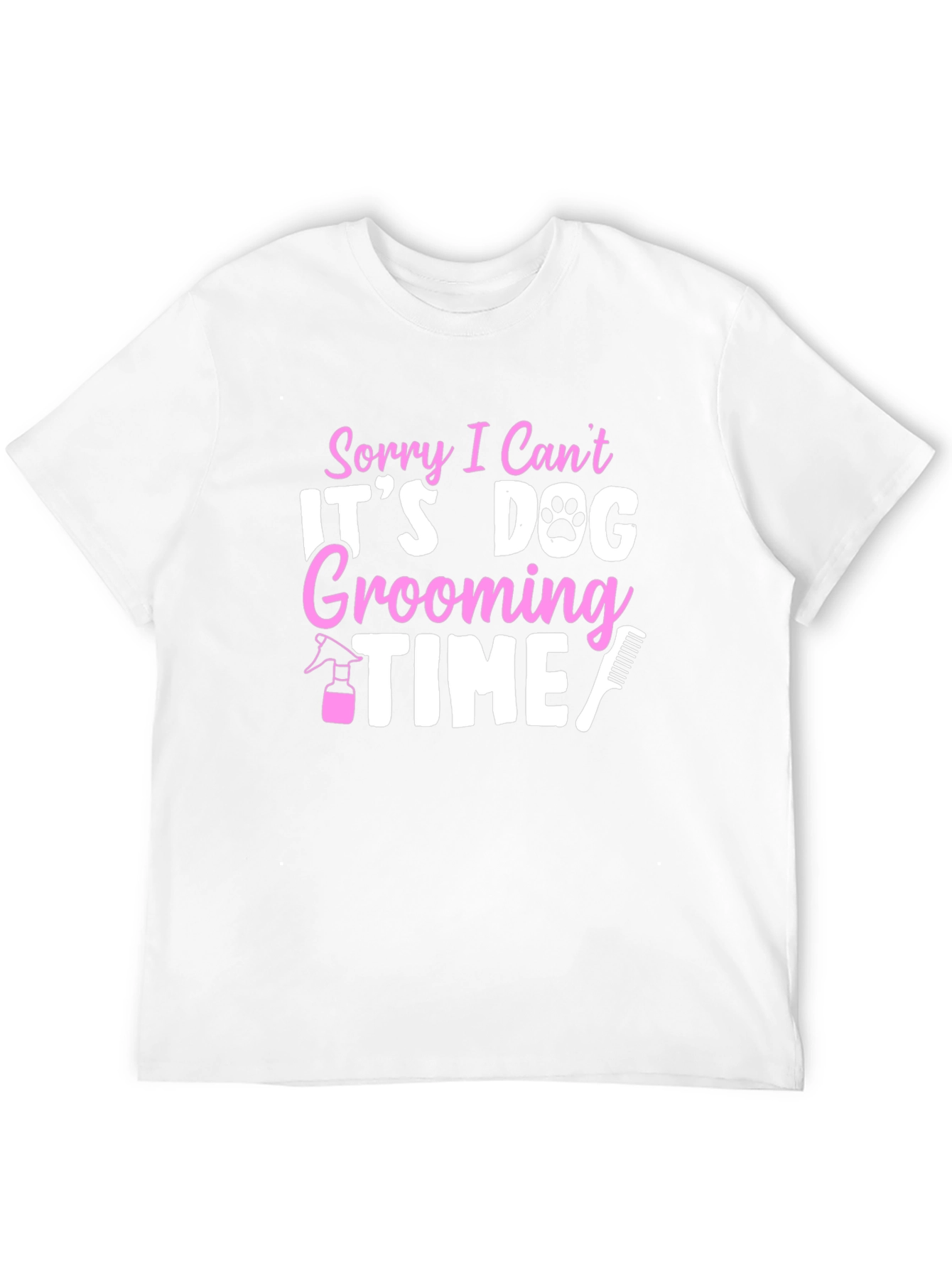 Dog Grooming Time Graphic Tee