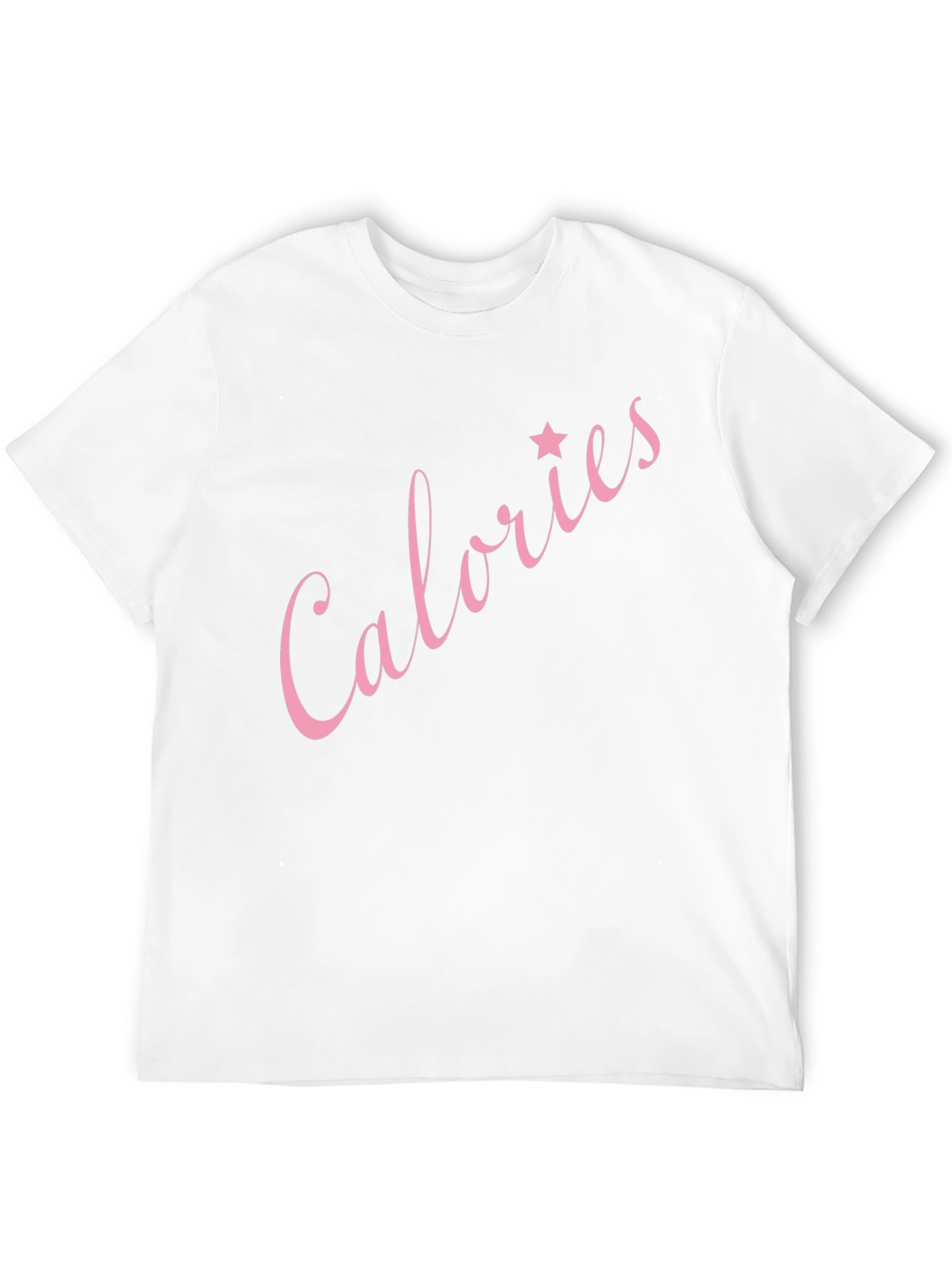 Calories Star Graphic Black T-Shirt