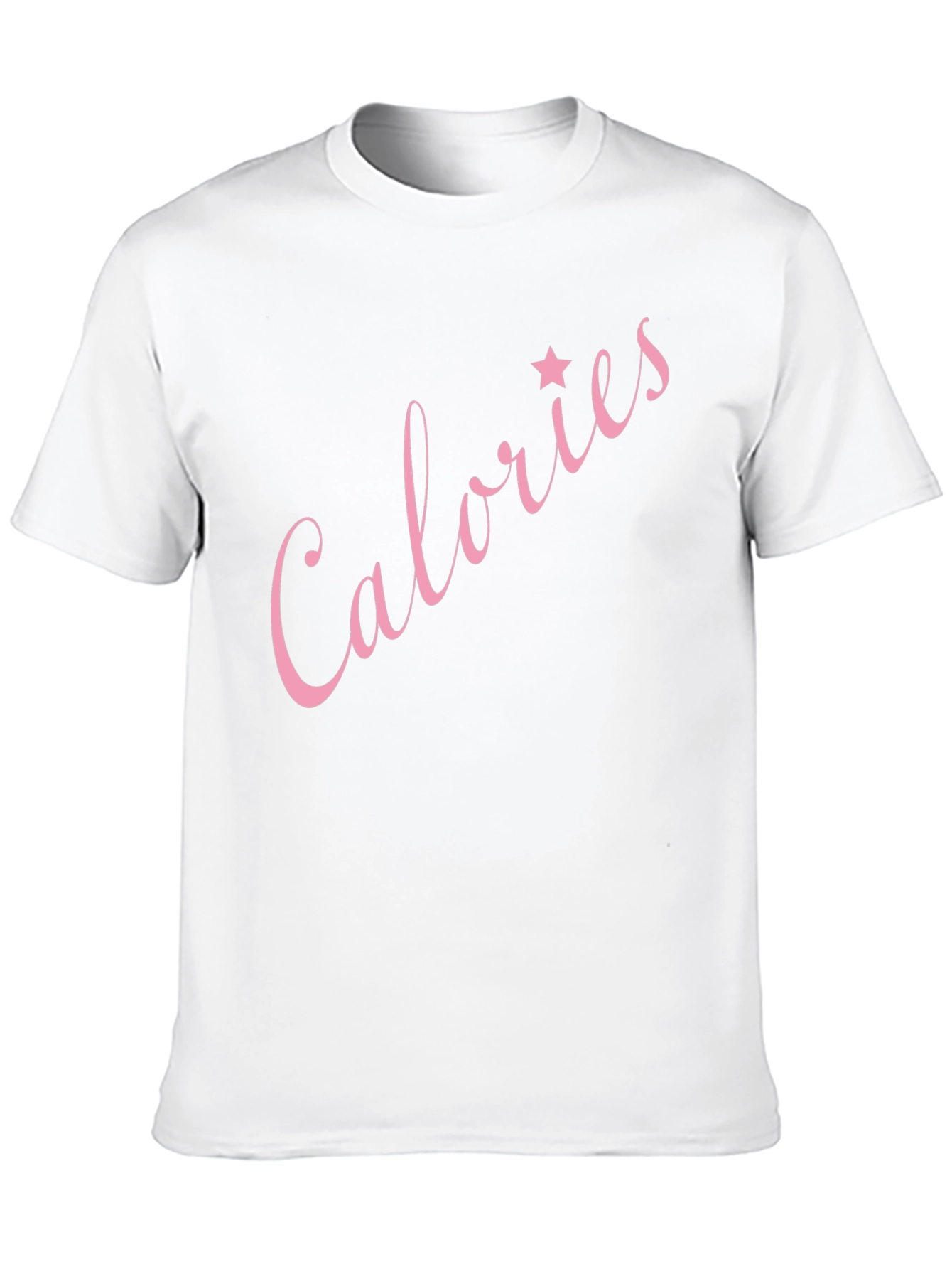 Calories Star Graphic Black T-Shirt