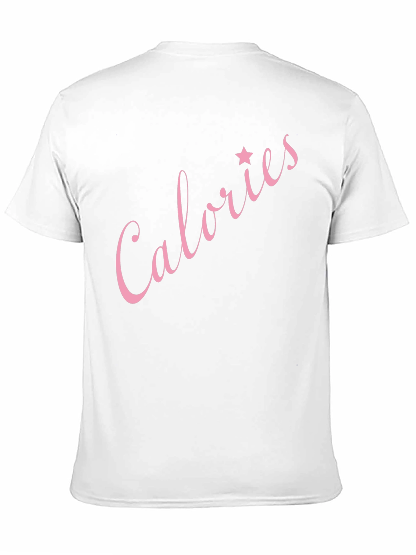Calories Star Graphic Black T-Shirt