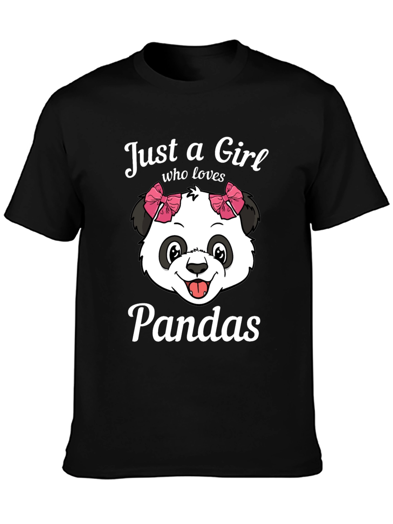 Just a Girl Who Loves Pandas T-Shirt