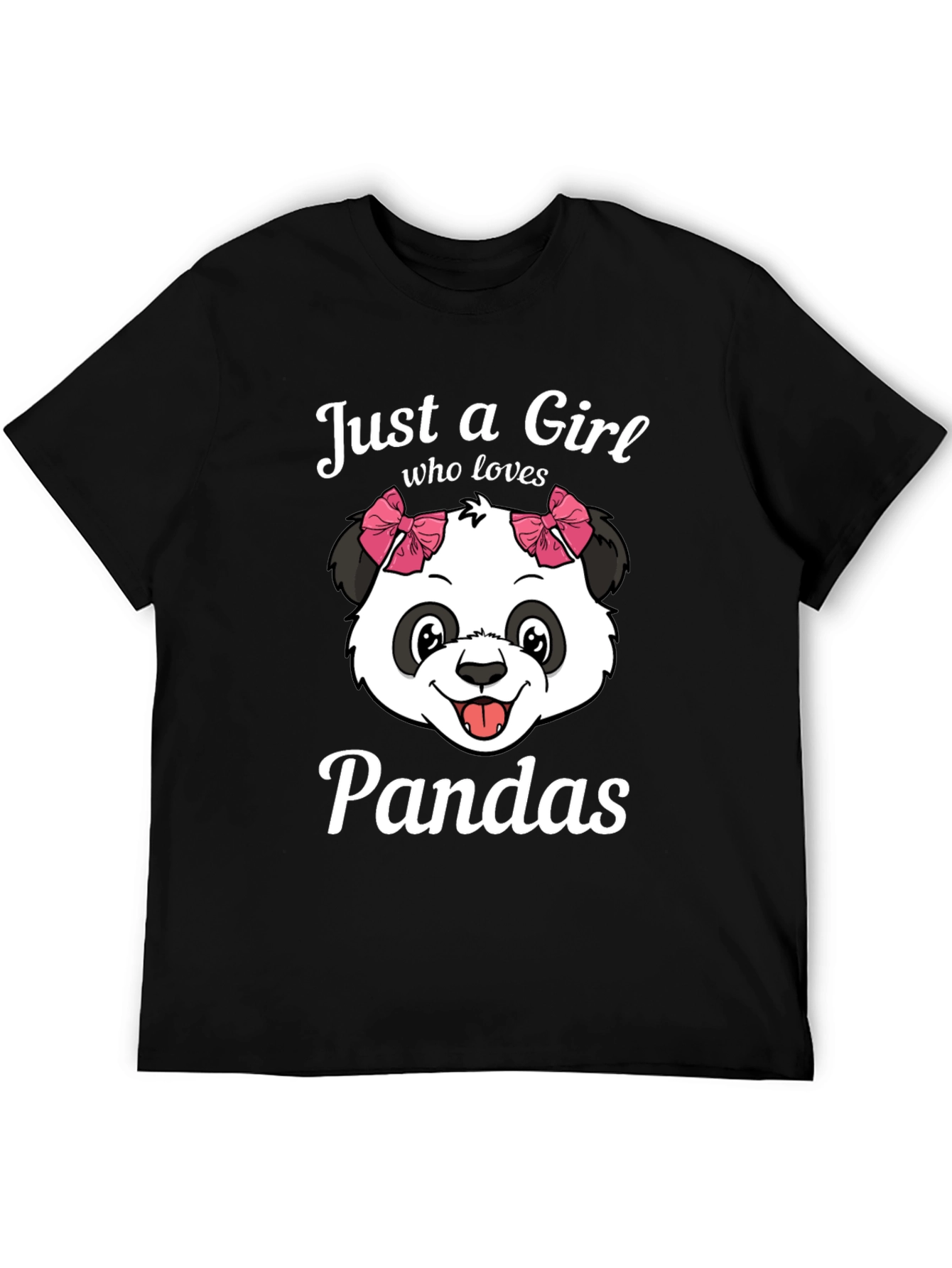 Just a Girl Who Loves Pandas T-Shirt