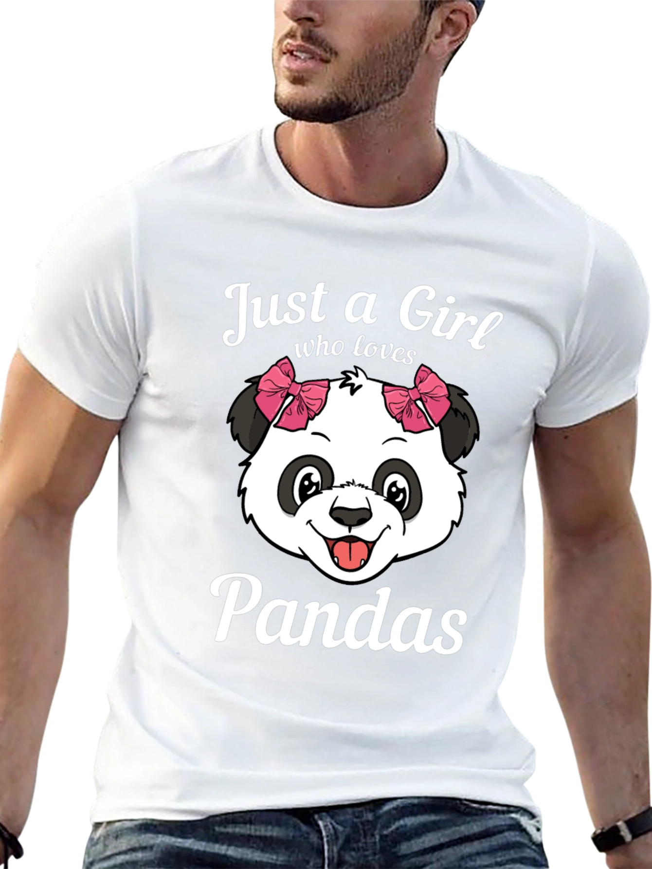 Just a Girl Who Loves Pandas T-Shirt