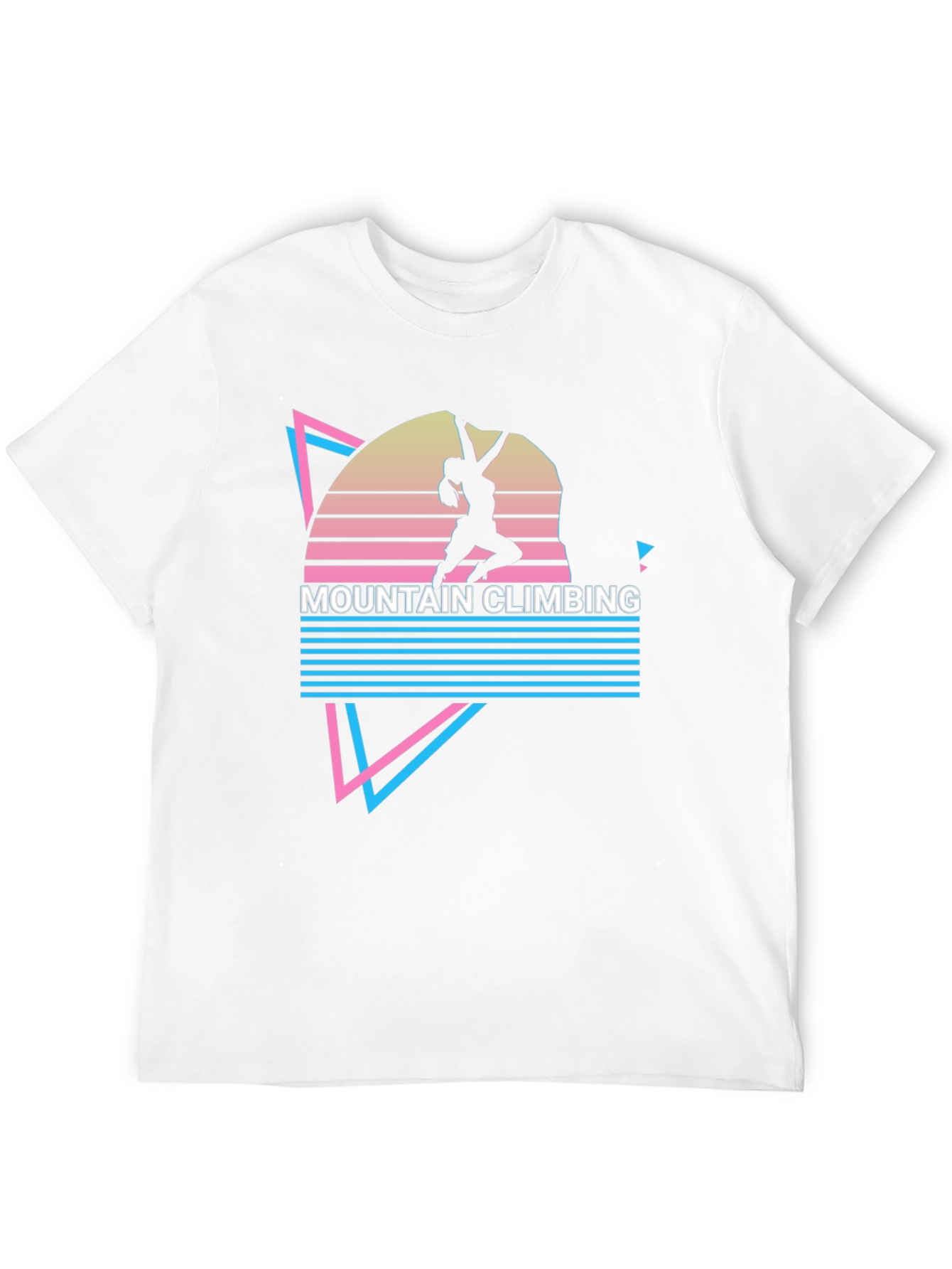 Mountain Climbing Retro T-Shirt