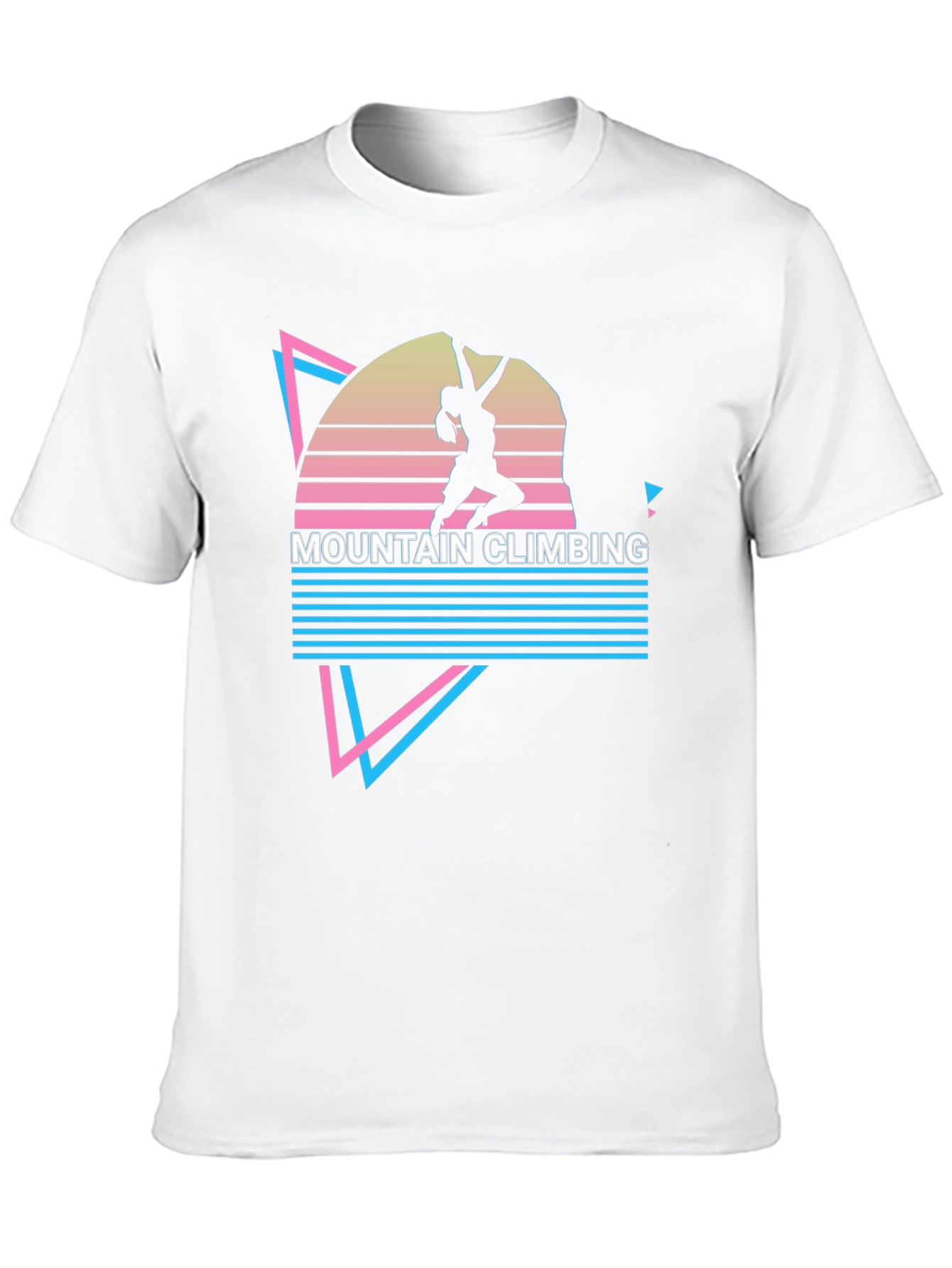 Mountain Climbing Retro T-Shirt