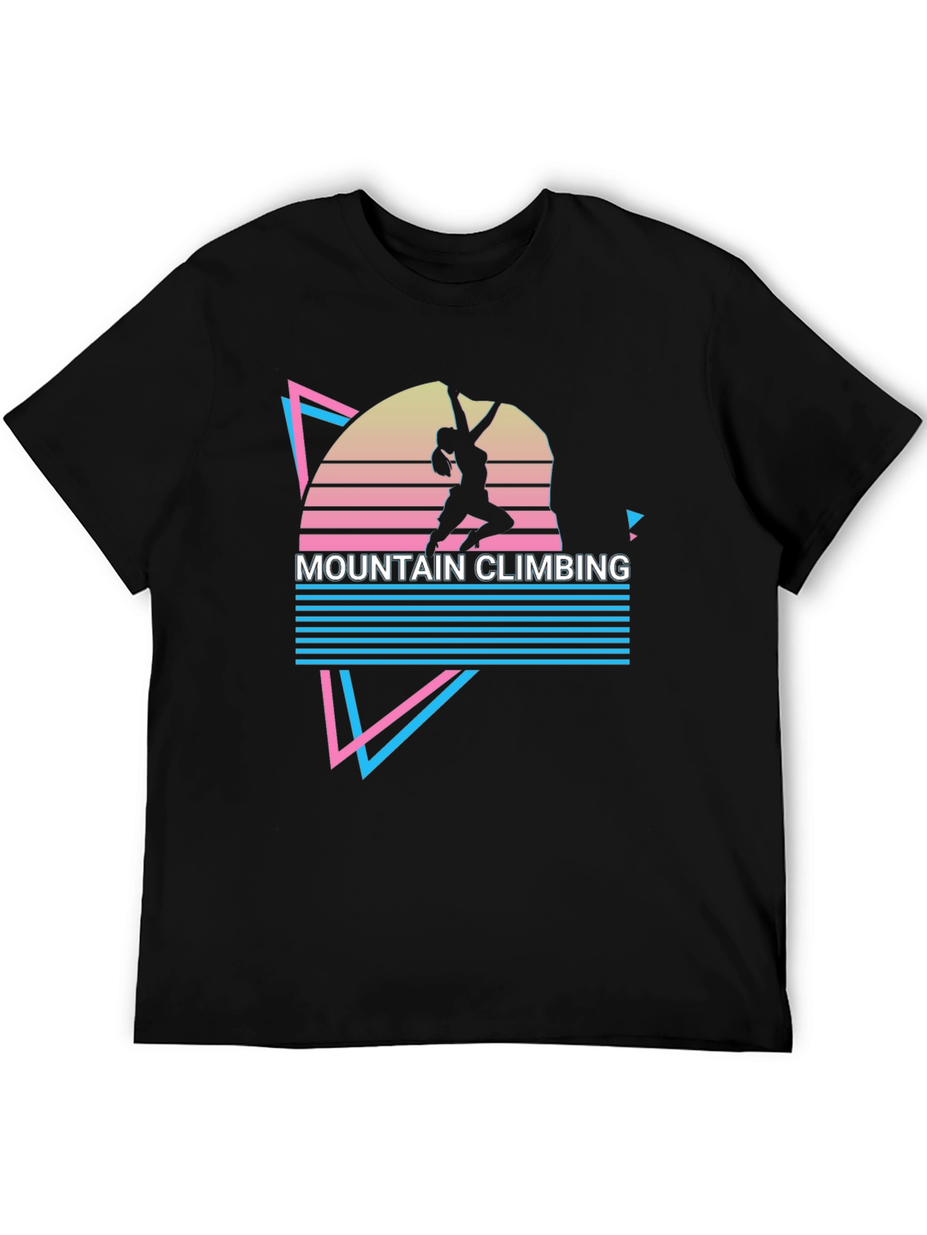 Mountain Climbing Retro T-Shirt