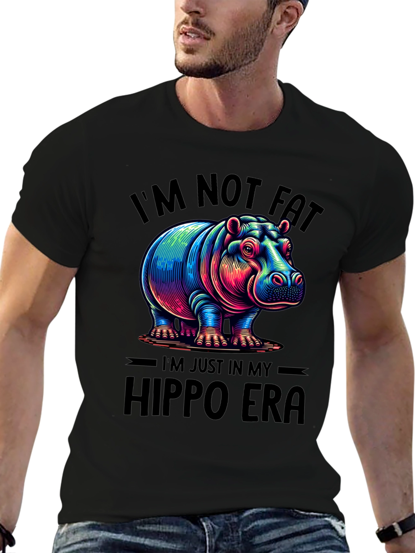 Hippo Era Graphic T-Shirt