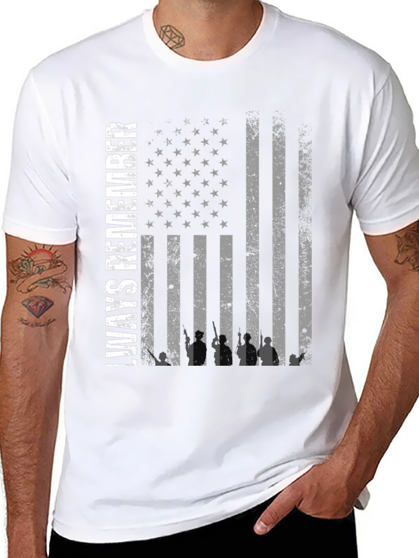 Always Remember Patriotic T-Shirt