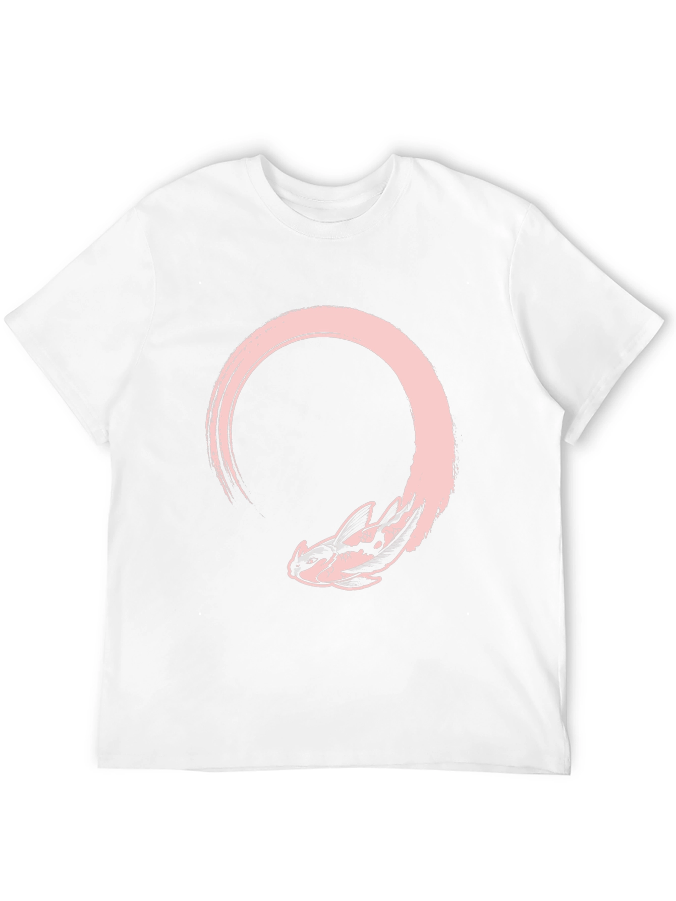 Dragon Circle Graphic Tee - Black Cotton Comfort