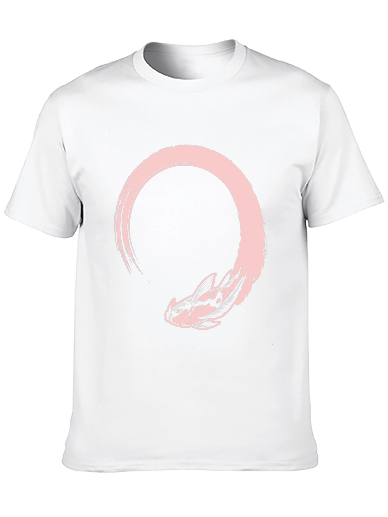 Dragon Circle Graphic Tee - Black Cotton Comfort