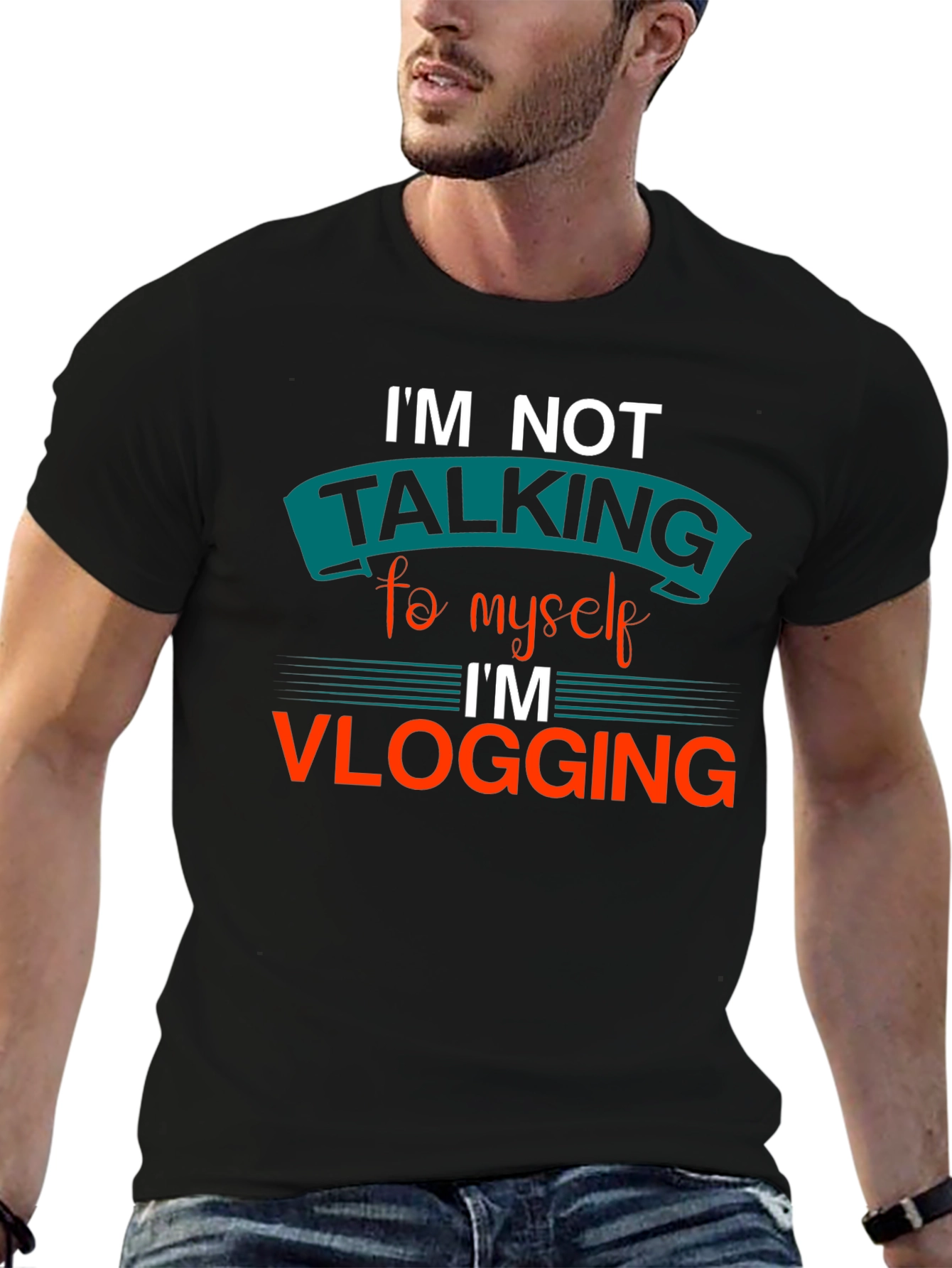 Im Not Talking to Myself Vlogging T-Shirt