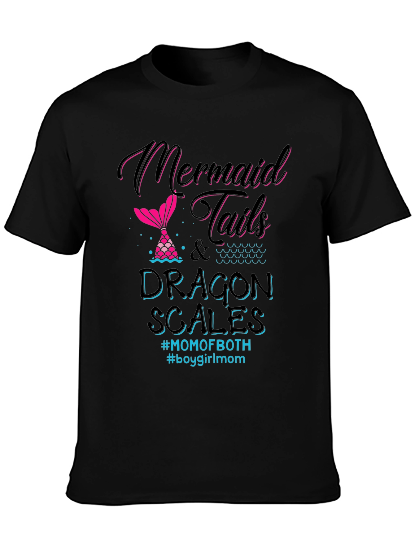 Mermaid Tails & Dragon Scales T-Shirt