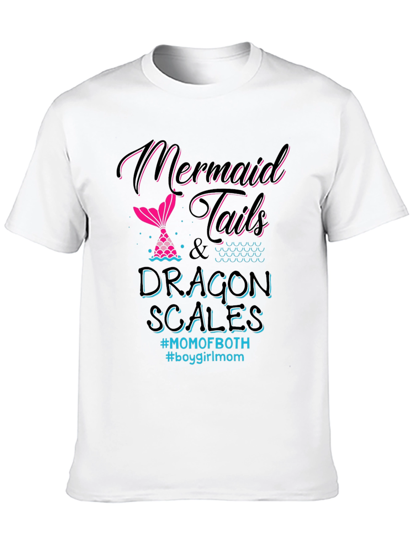 Mermaid Tails & Dragon Scales T-Shirt