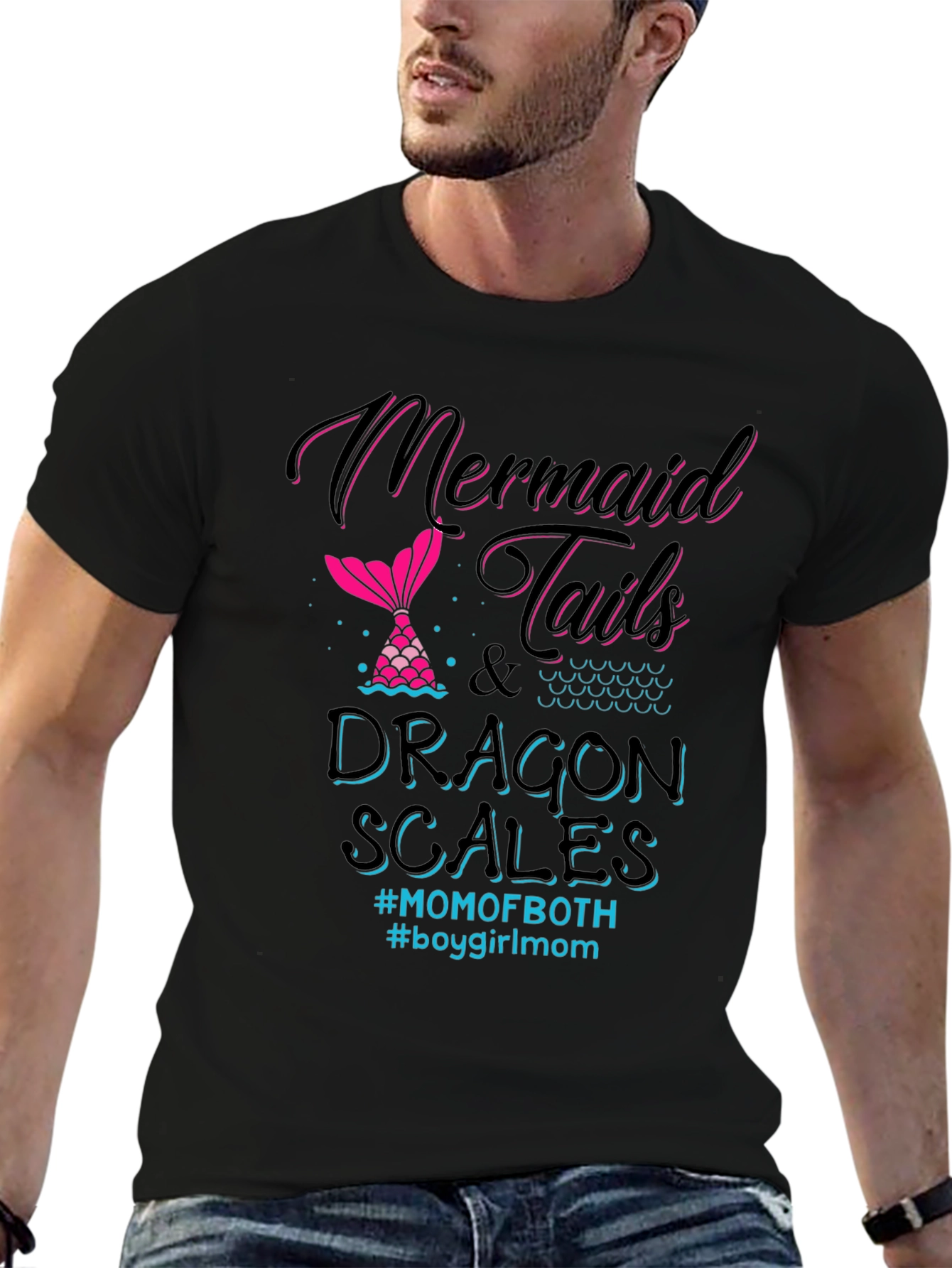 Mermaid Tails & Dragon Scales T-Shirt