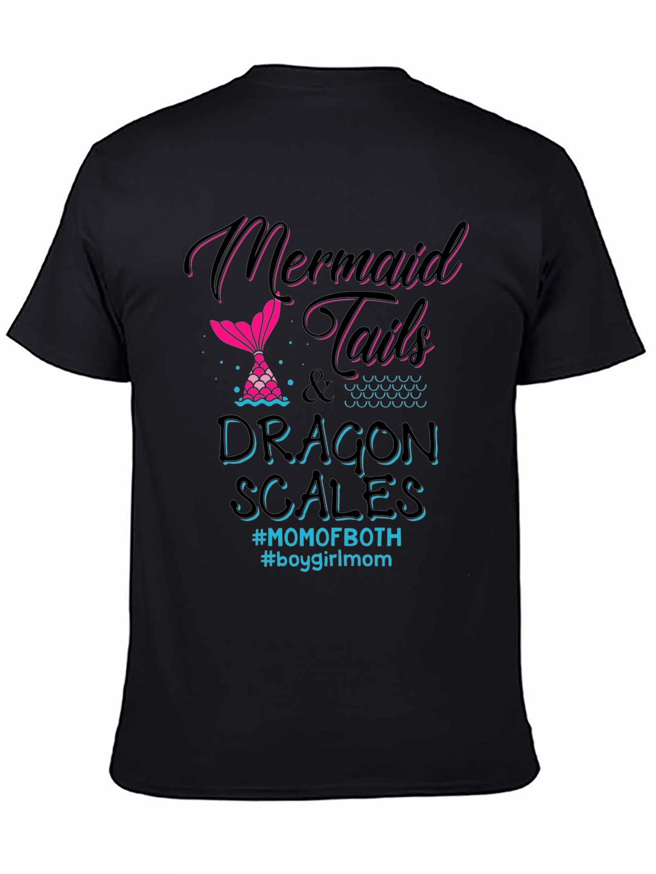 Mermaid Tails & Dragon Scales T-Shirt